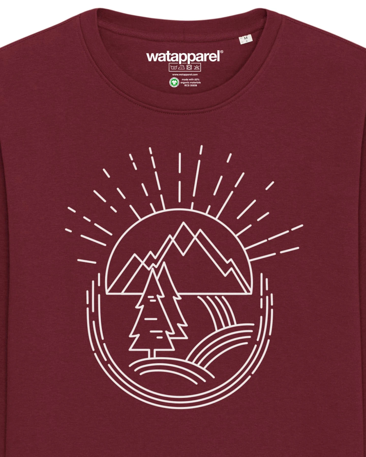 Watapparel Sweatshirt Natur ist schön – Ansicht 3