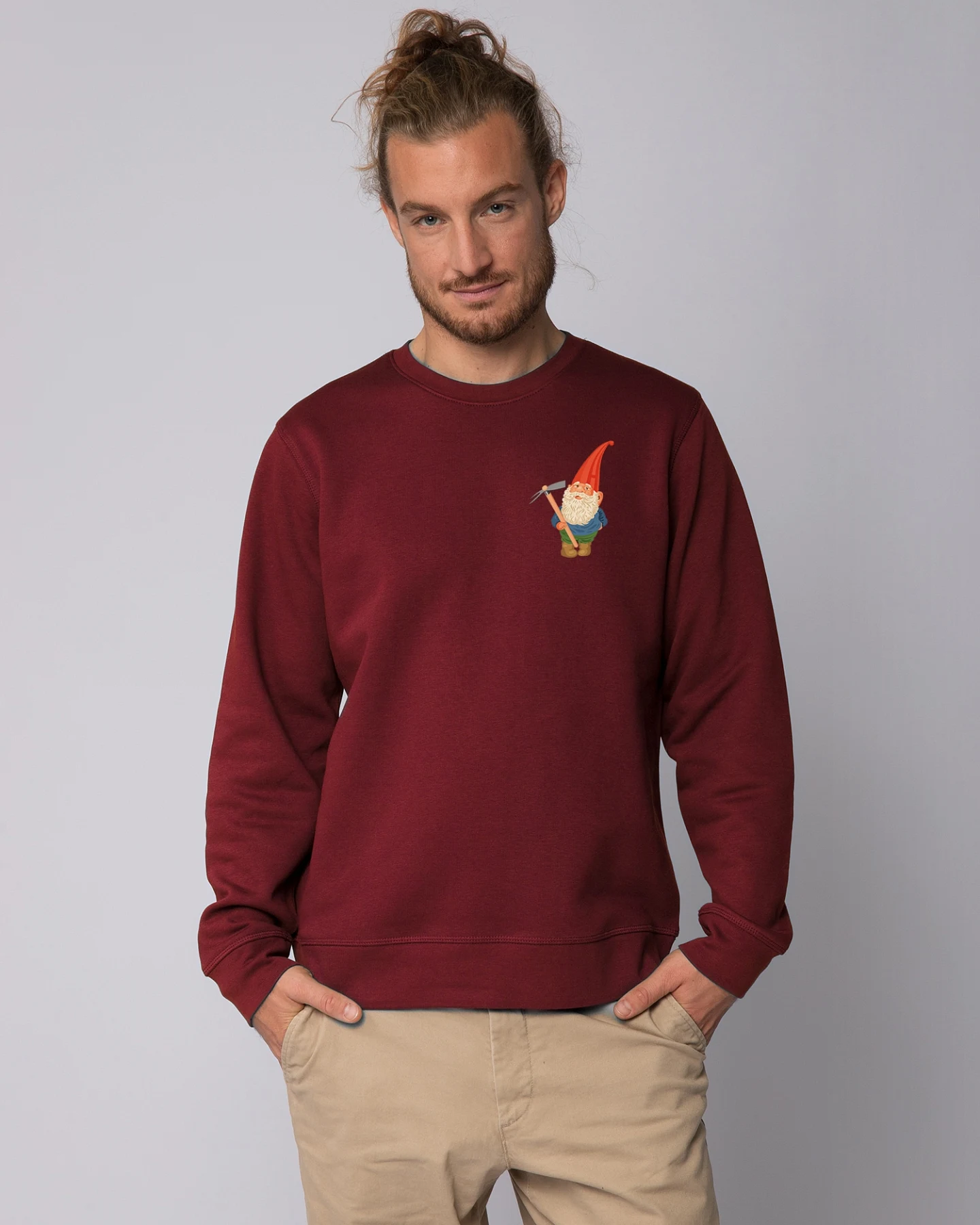 Watapparel Sweatshirt Gartenzwerg – Ansicht 2