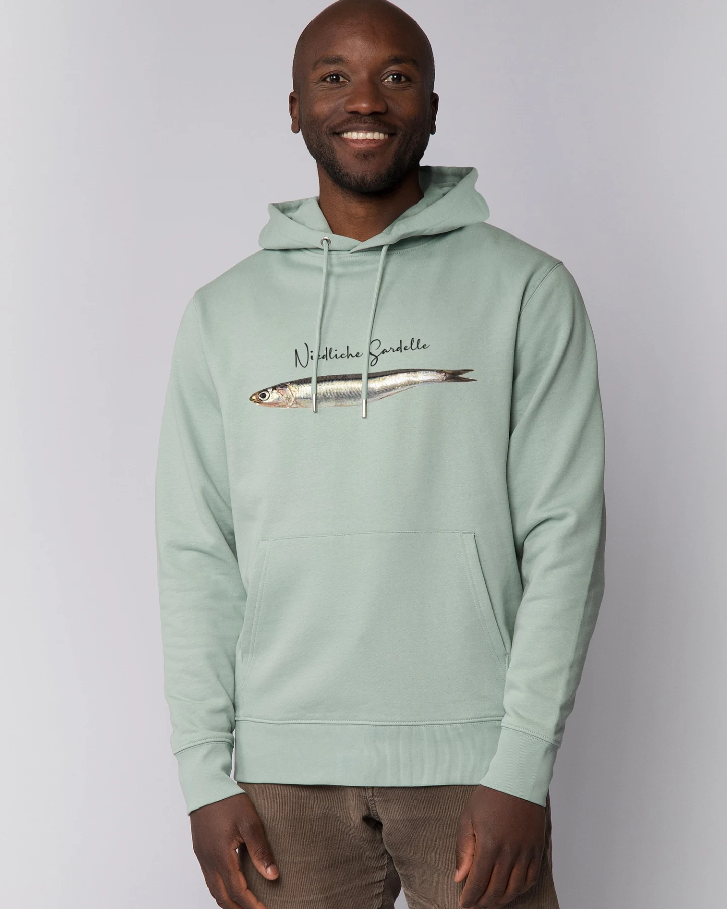 Watapparel Sweatshirt Niedliche Sardelle – Ansicht 2