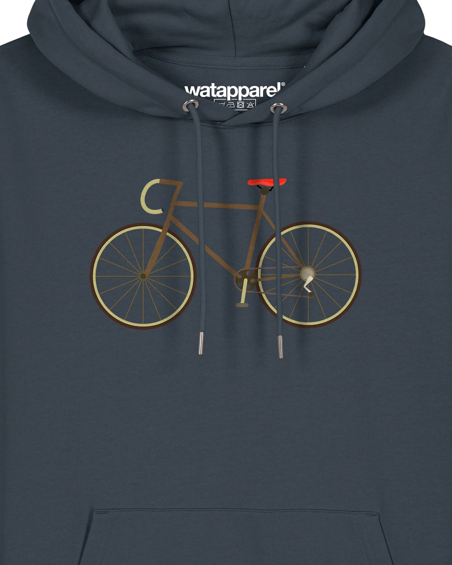 Watapparel Sweatshirt Fahrrad – Ansicht 3