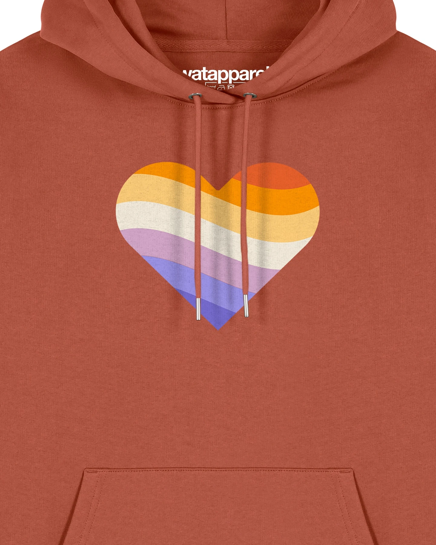 Watapparel Sweatshirt Rainbow Heart – Ansicht 3