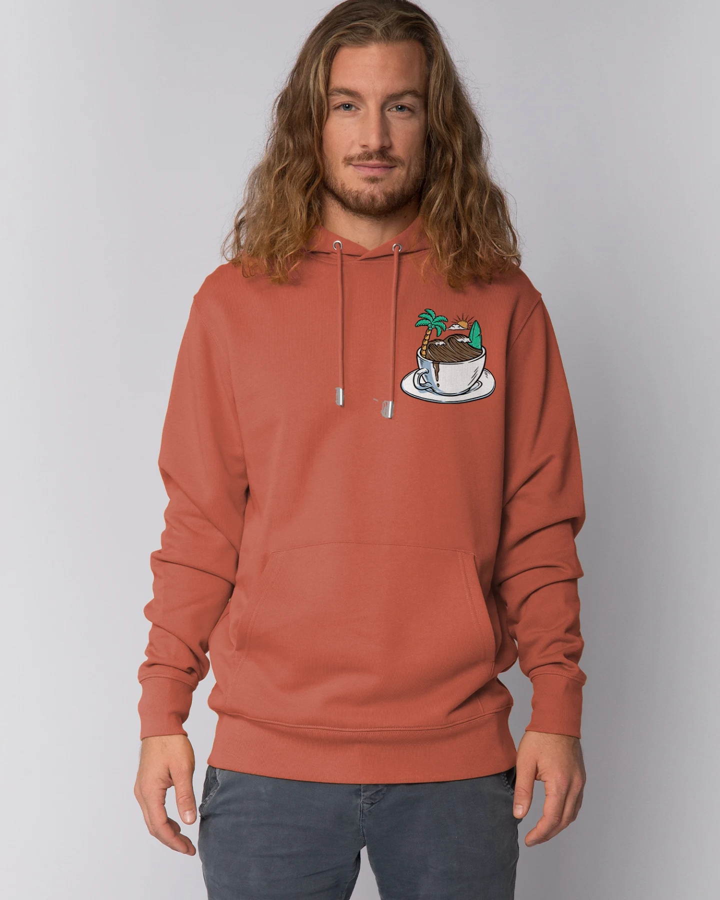 Watapparel Sweatshirt Coffee Waves – Ansicht 2