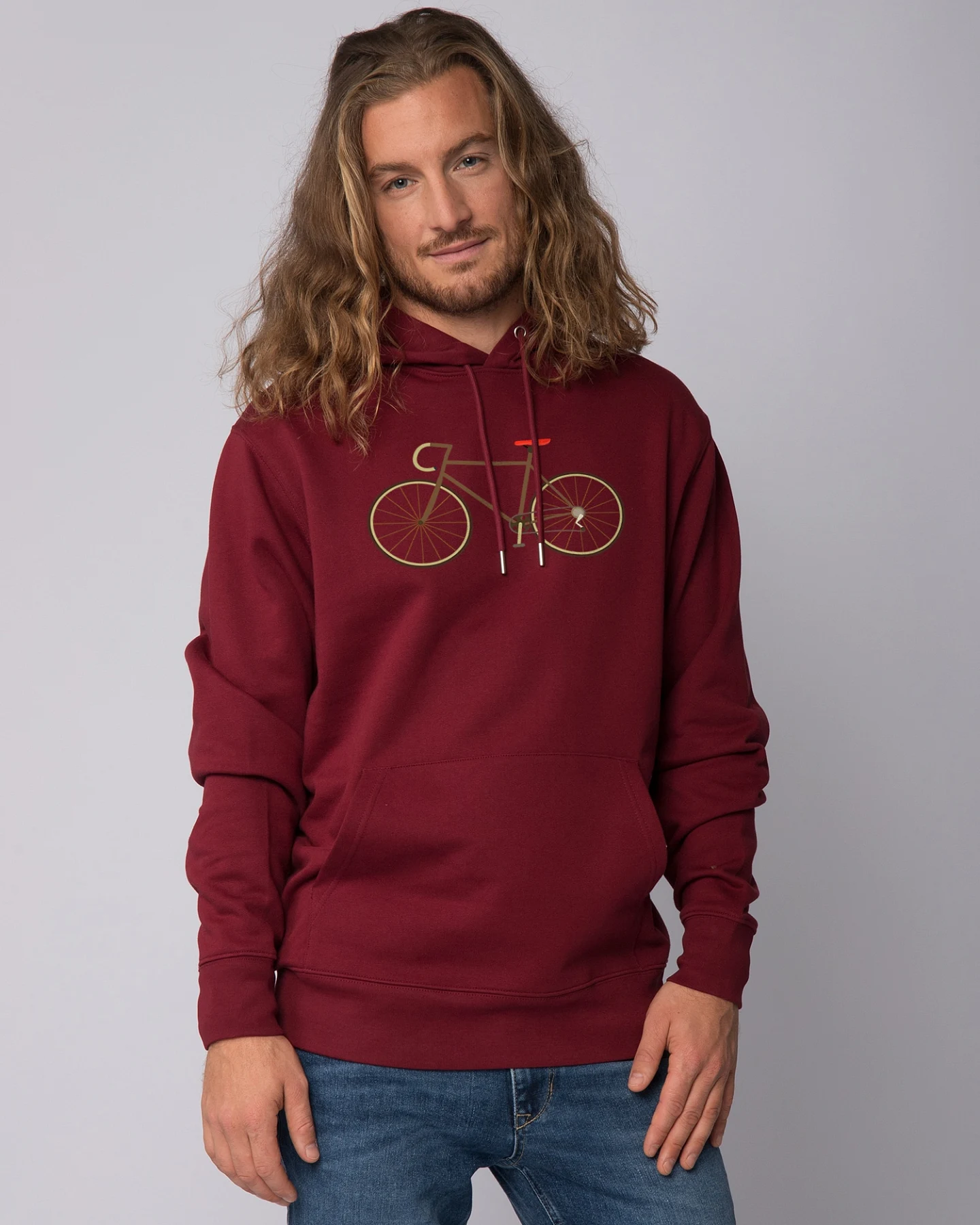 Watapparel Sweatshirt Fahrrad – Ansicht 2