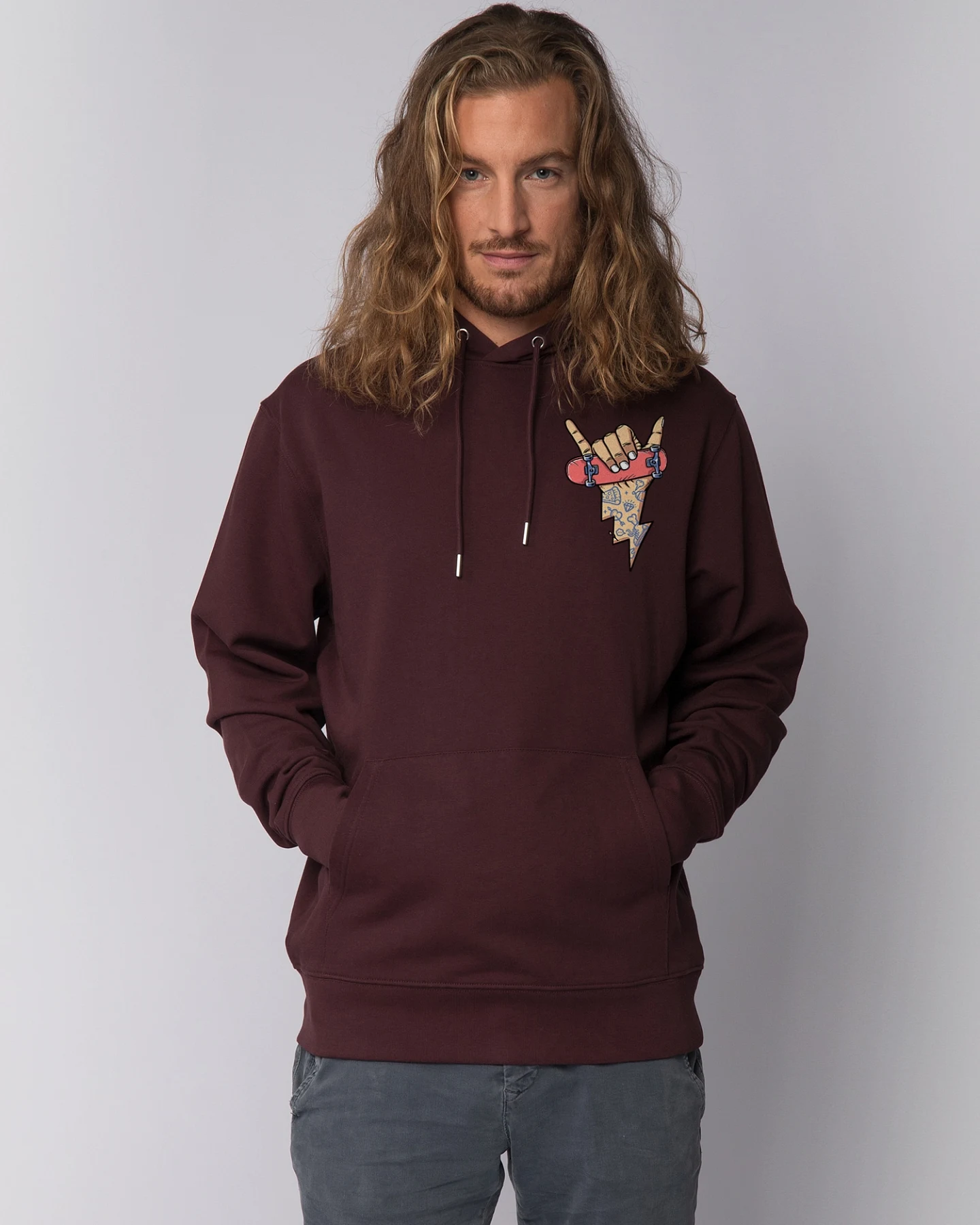 Watapparel Sweatshirt Skateboard – Ansicht 2