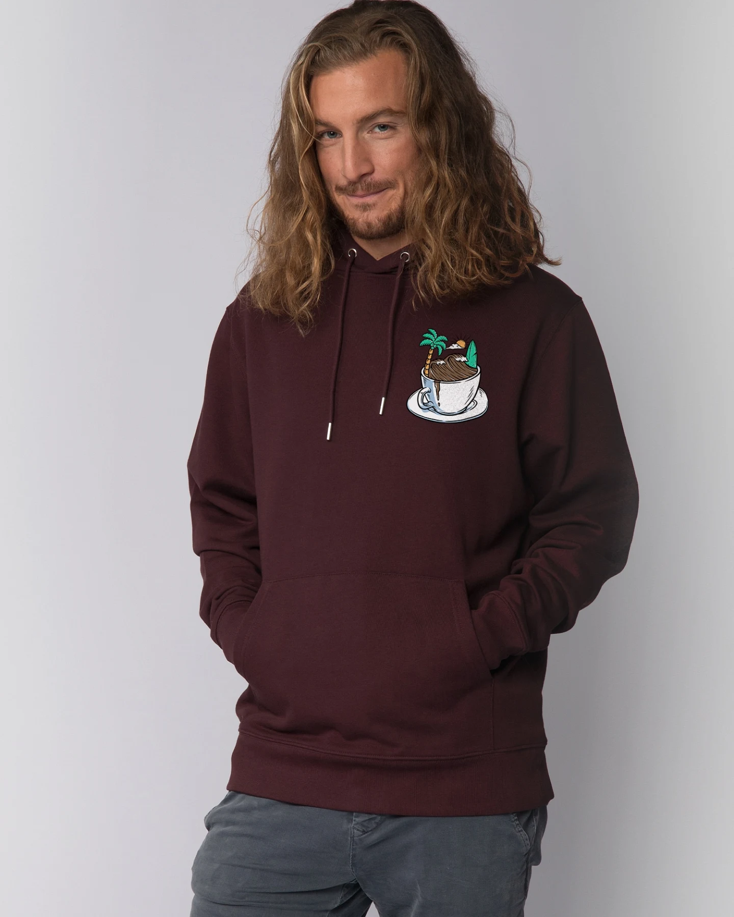 Watapparel Sweatshirt Coffee Waves – Ansicht 2