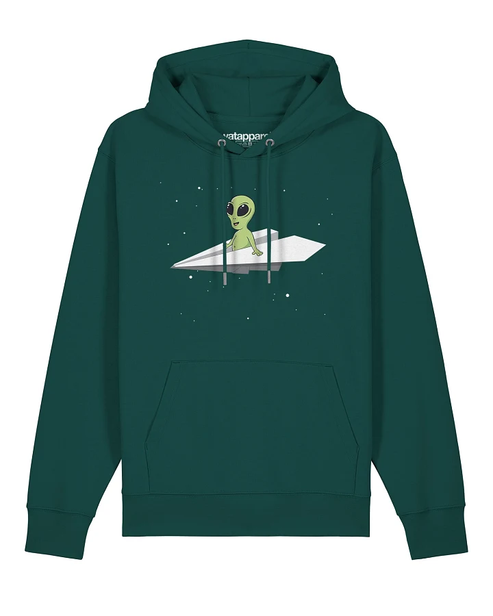 Produktseite: Watapparel Sweatshirt Alien on a paper plane