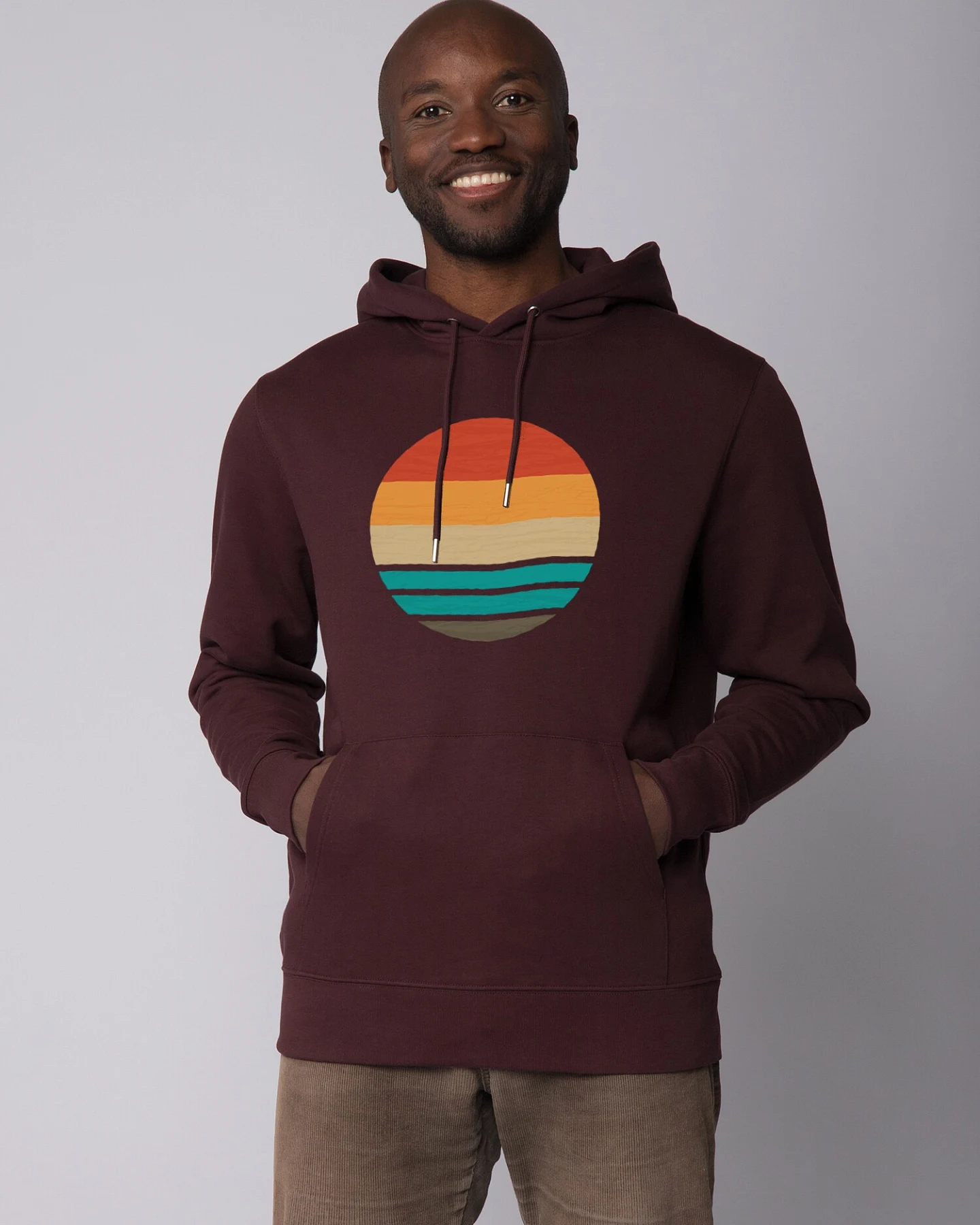 Watapparel Sweatshirt Retro Sunset Ocean – Ansicht 2