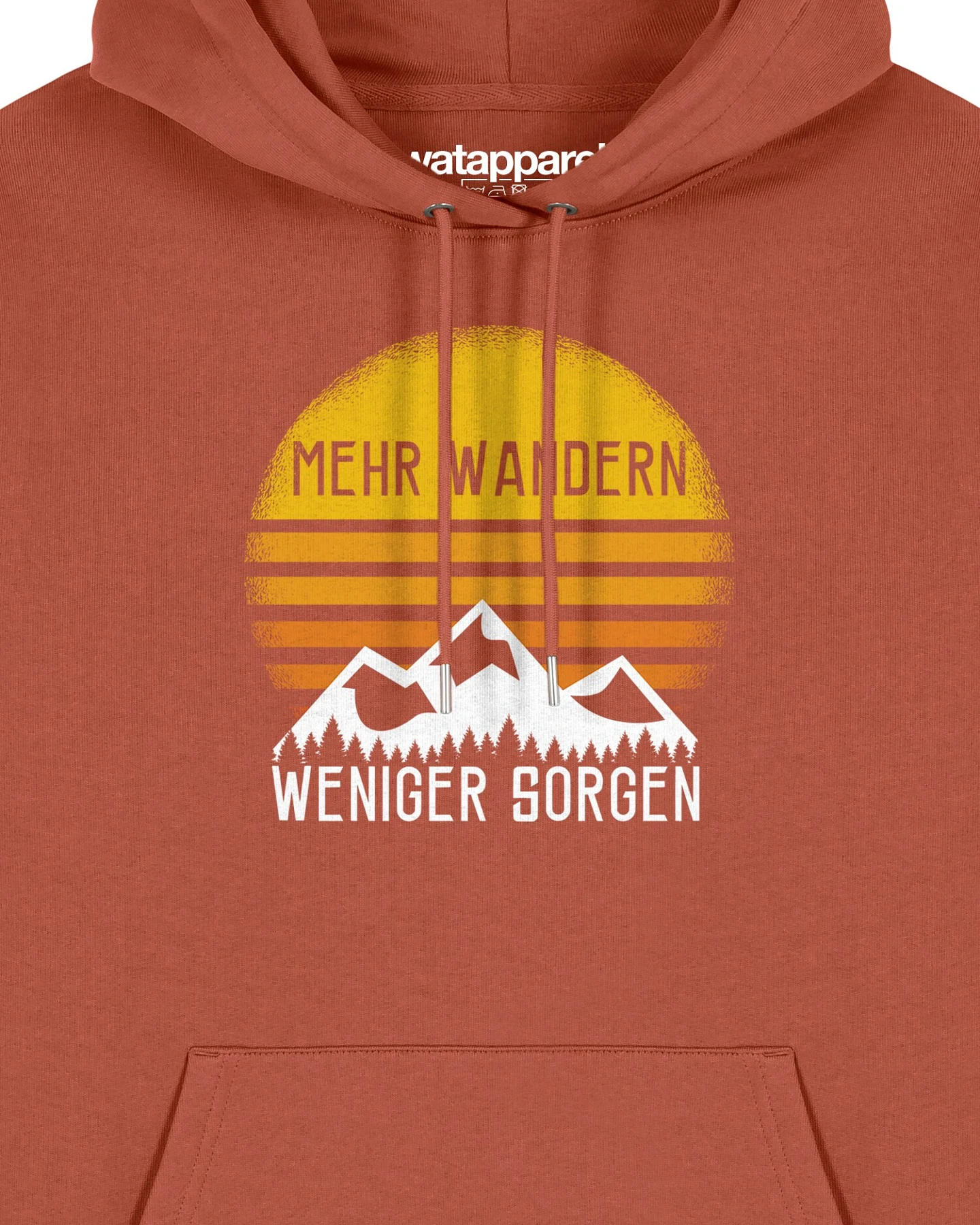 Watapparel Sweatshirt Mehr Wandern – Ansicht 3