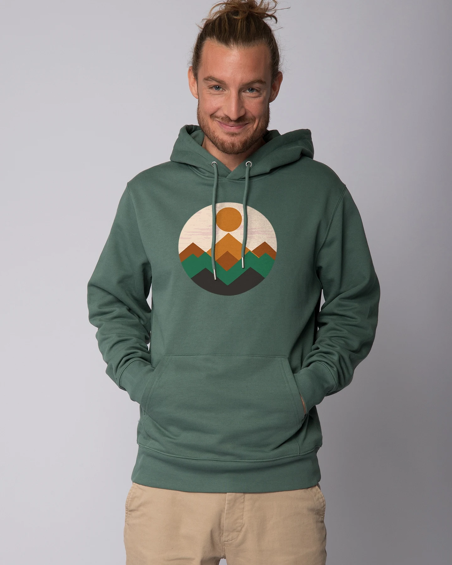 Watapparel Sweatshirt Geometric Landscape 2 – Ansicht 2