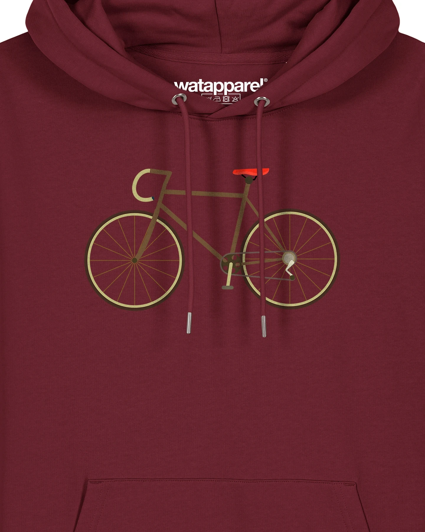Watapparel Sweatshirt Fahrrad – Ansicht 3