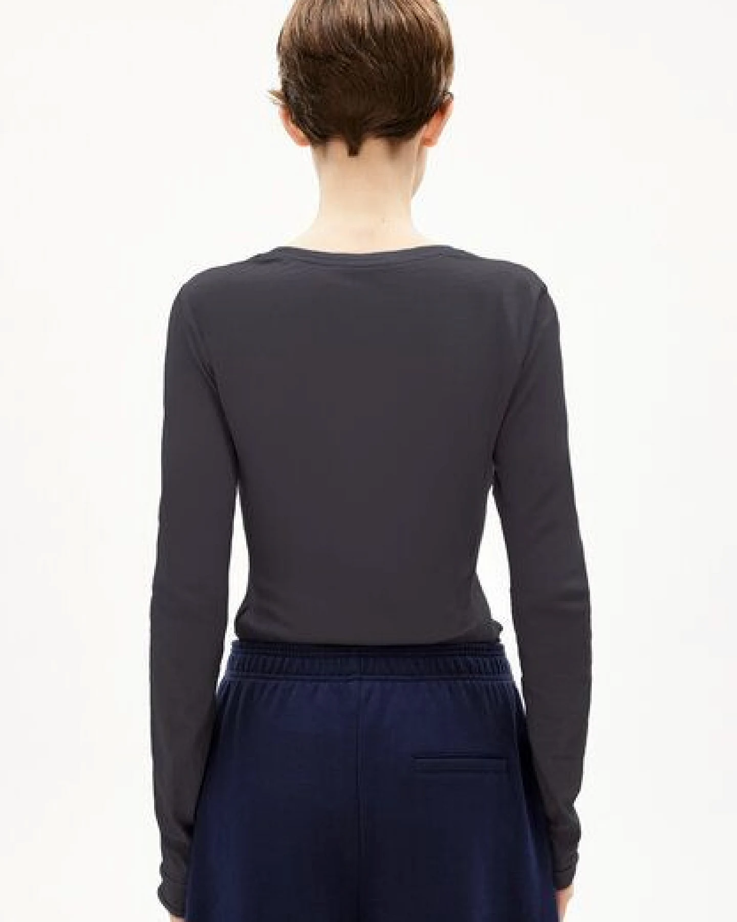 ARMEDANGELS EINIAARA SOFT Damen Longsleeve aus Bio-Baumwolle – Ansicht 2