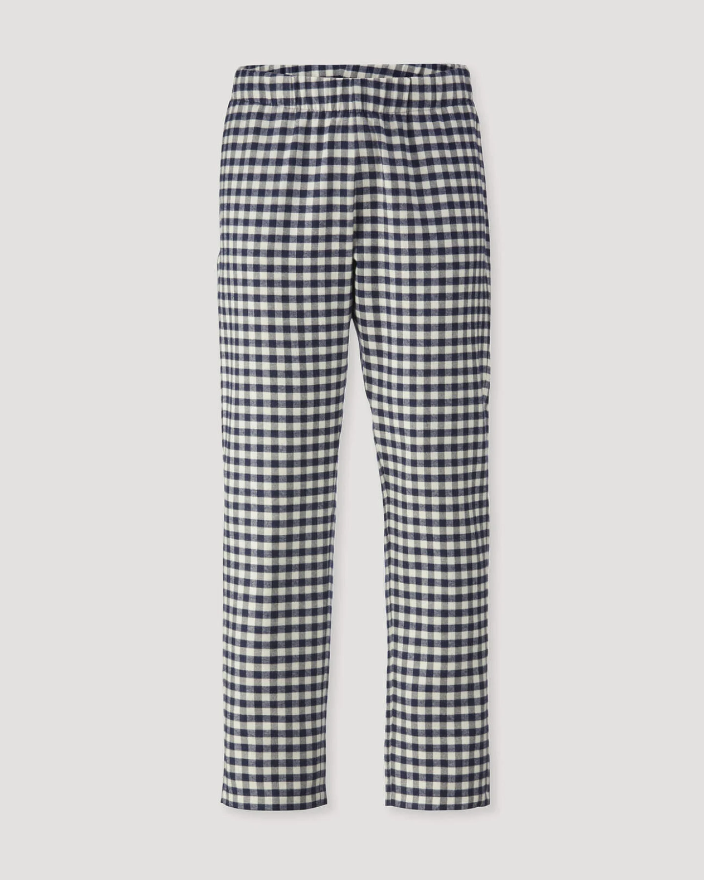 hessnatur Herren Flanell Schlafhose PURE COTTON aus Bio-Baumwolle mit TENCEL™ Lyocell - blau - Größe L – Ansicht 4