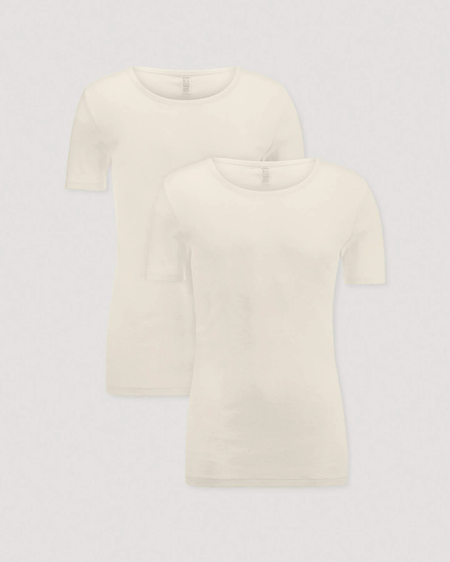 hessnatur Herren T-Shirt PURE COTTON aus Bio-Baumwolle - natur - Größe 5 = M – Ansicht 3