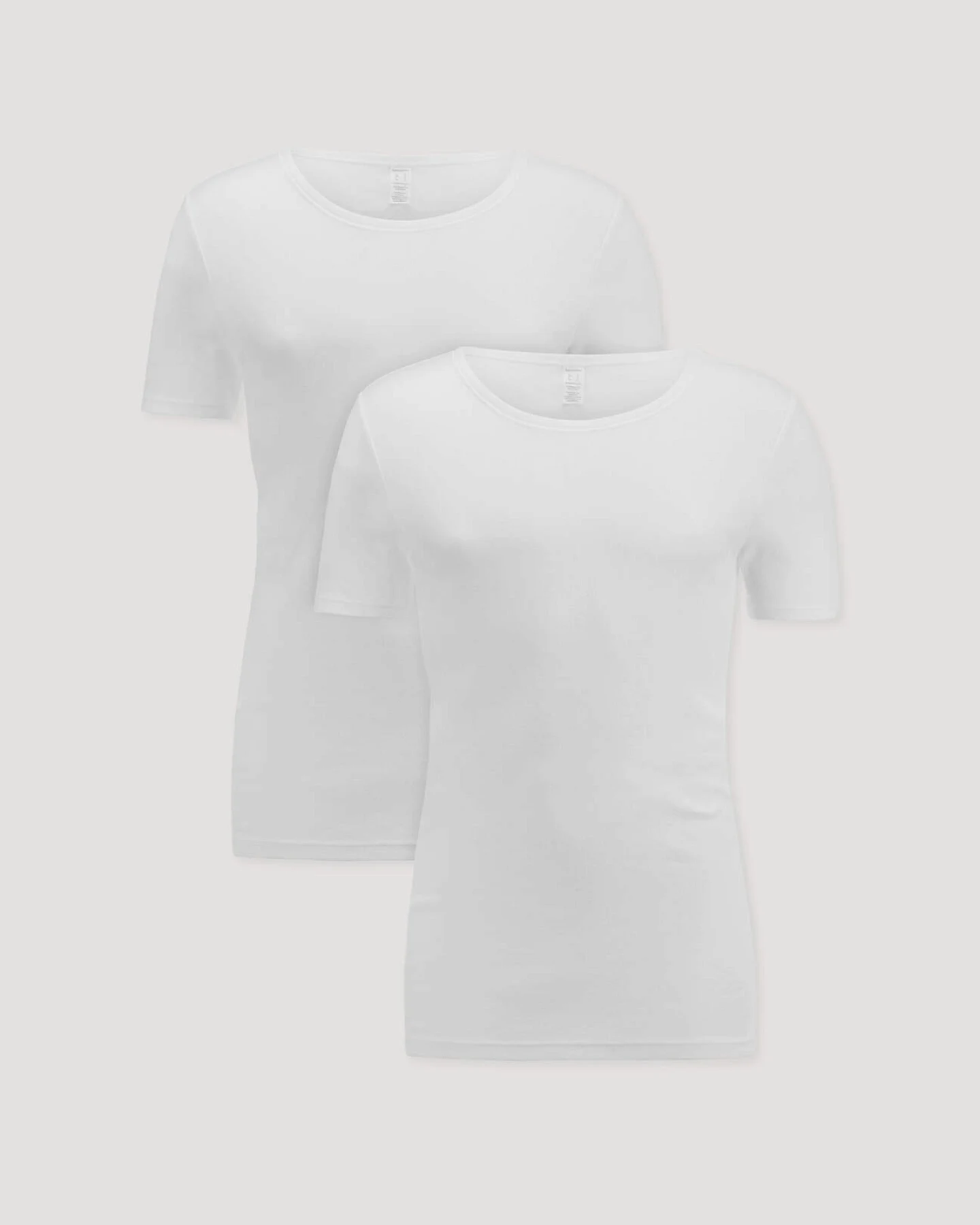 hessnatur Herren T-Shirt PURE COTTON aus Bio-Baumwolle - weiß - Größe 4 = S – Ansicht 3