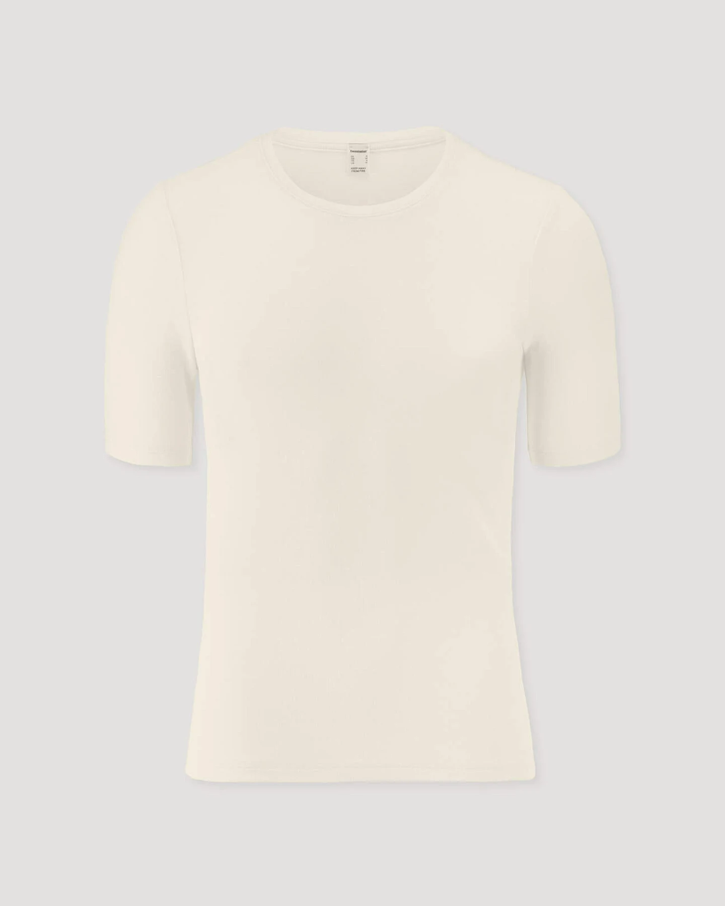 hessnatur Herren T-Shirt PURE FUNCTION aus Bio-Merinowolle und Seide - natur - Größe S – Ansicht 3