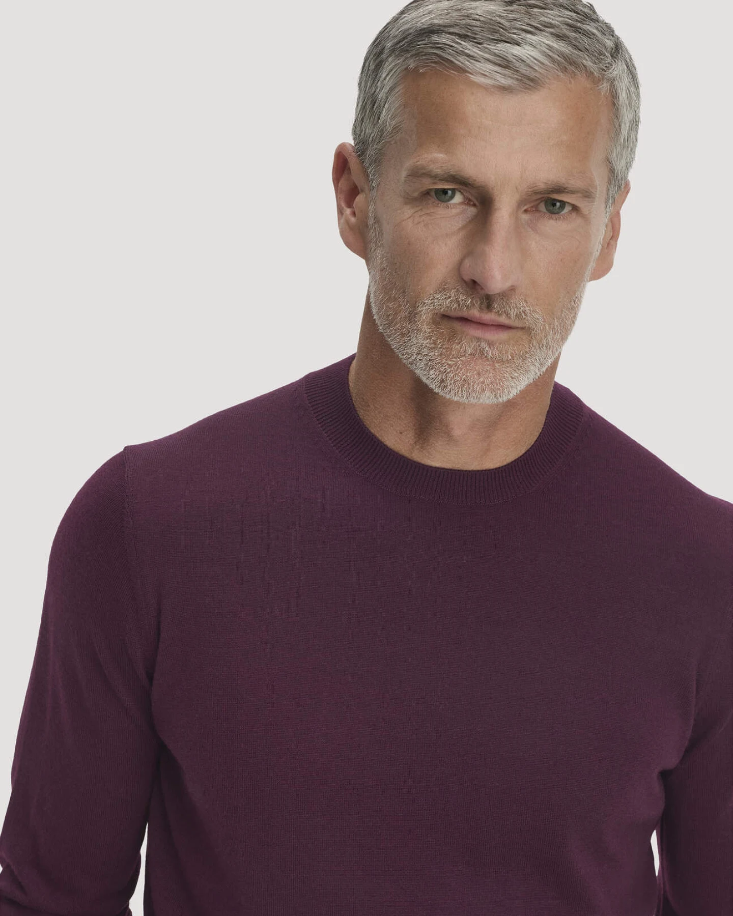 hessnatur Herren Pullover Regular aus Bio-Merinowolle - braun - Größe XL – Ansicht 4