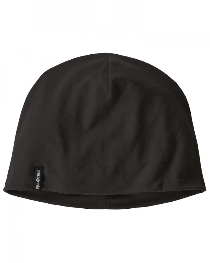 Patagonia - Overlook Merino Wool Liner Beanie - Mütze Gr One Size schwarz
