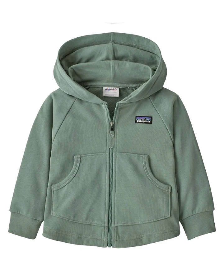 Patagonia - Baby's Full-Zip Hoody Sweatshirt - Sweat- & Trainingsjacke Gr 3-6 Months grün