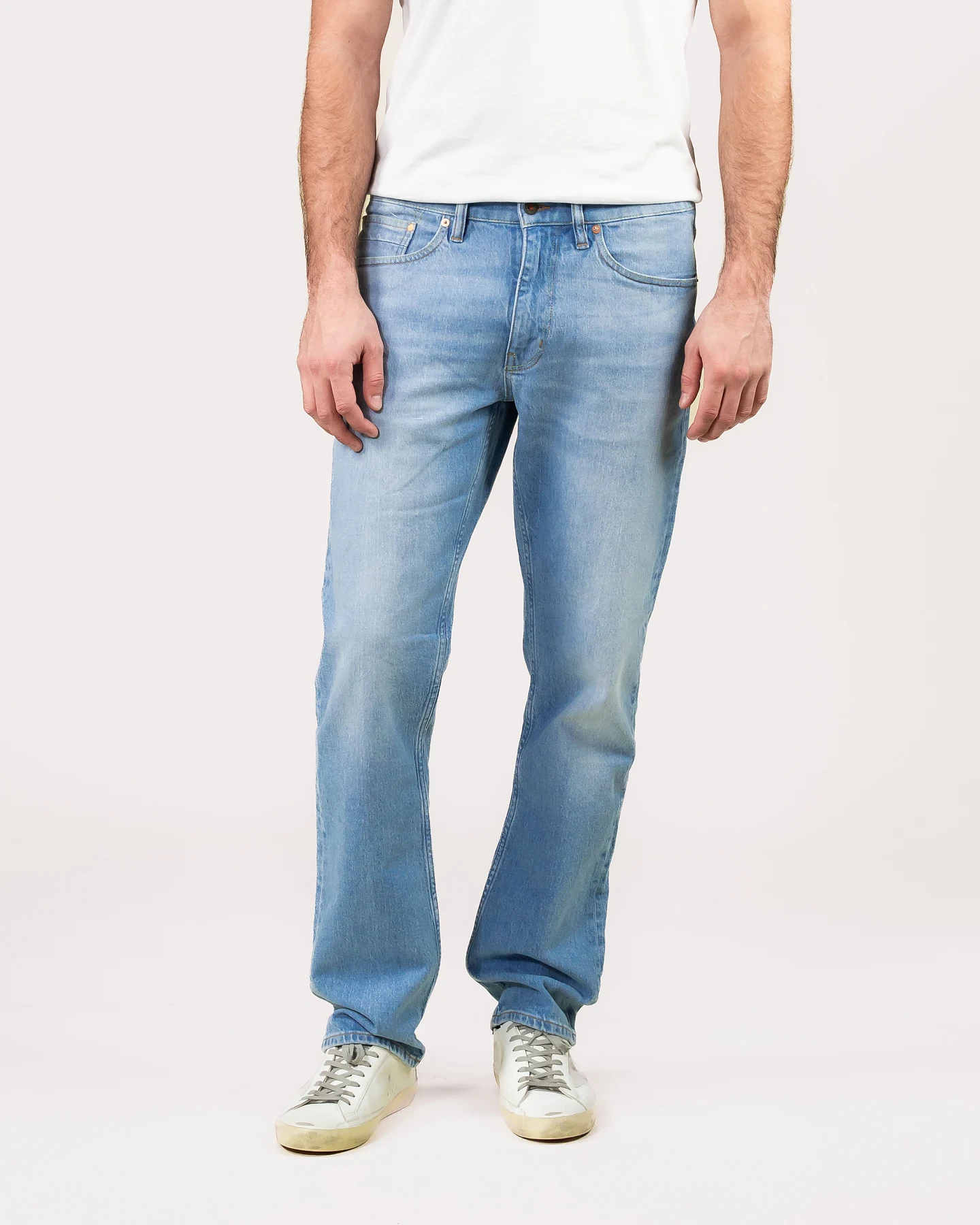 Kuyichi Herren vegan Jeans Scott Regular Ziemlich Leicht – Ansicht 2