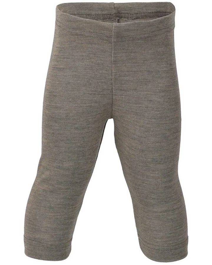 Engel - Leggings Wolle Seide walnuss