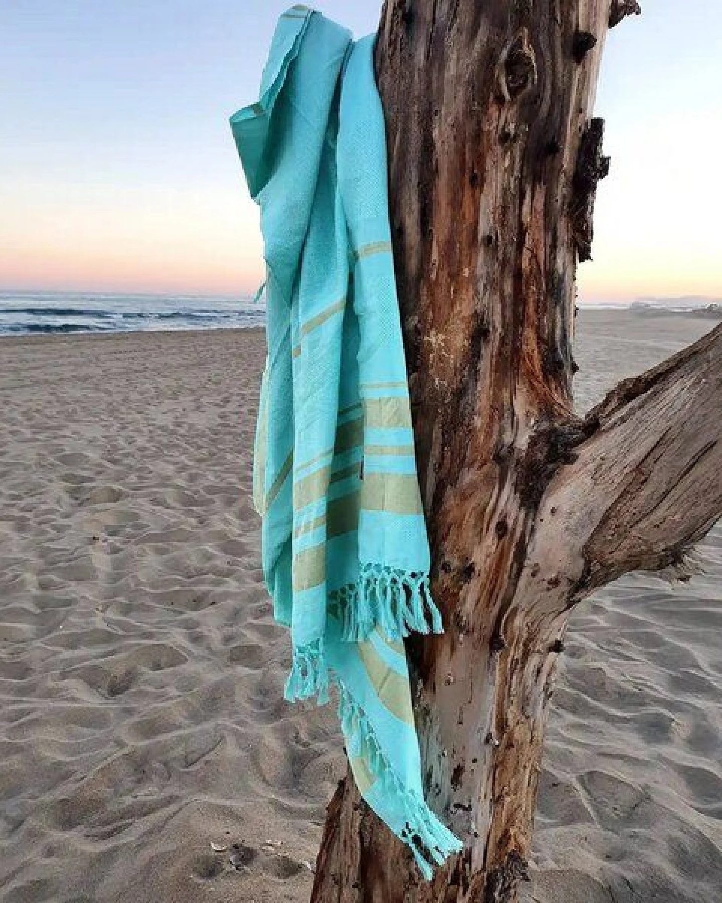Karawan authentic Fouta DHOTI GARDEN aus Bio-Baumwolle, 90 x 160 cm – Ansicht 2