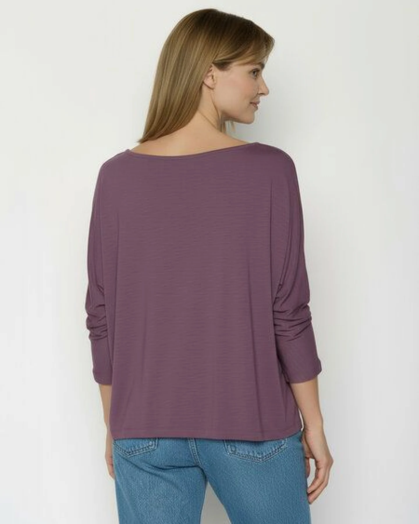 GREENBOMB Bloom Classic Simper - Gemütliches Longsleeve aus Viskose (LENZING ECOVERO) Mix / hochwertiger Print / Fair & Vegan – Ansicht 4