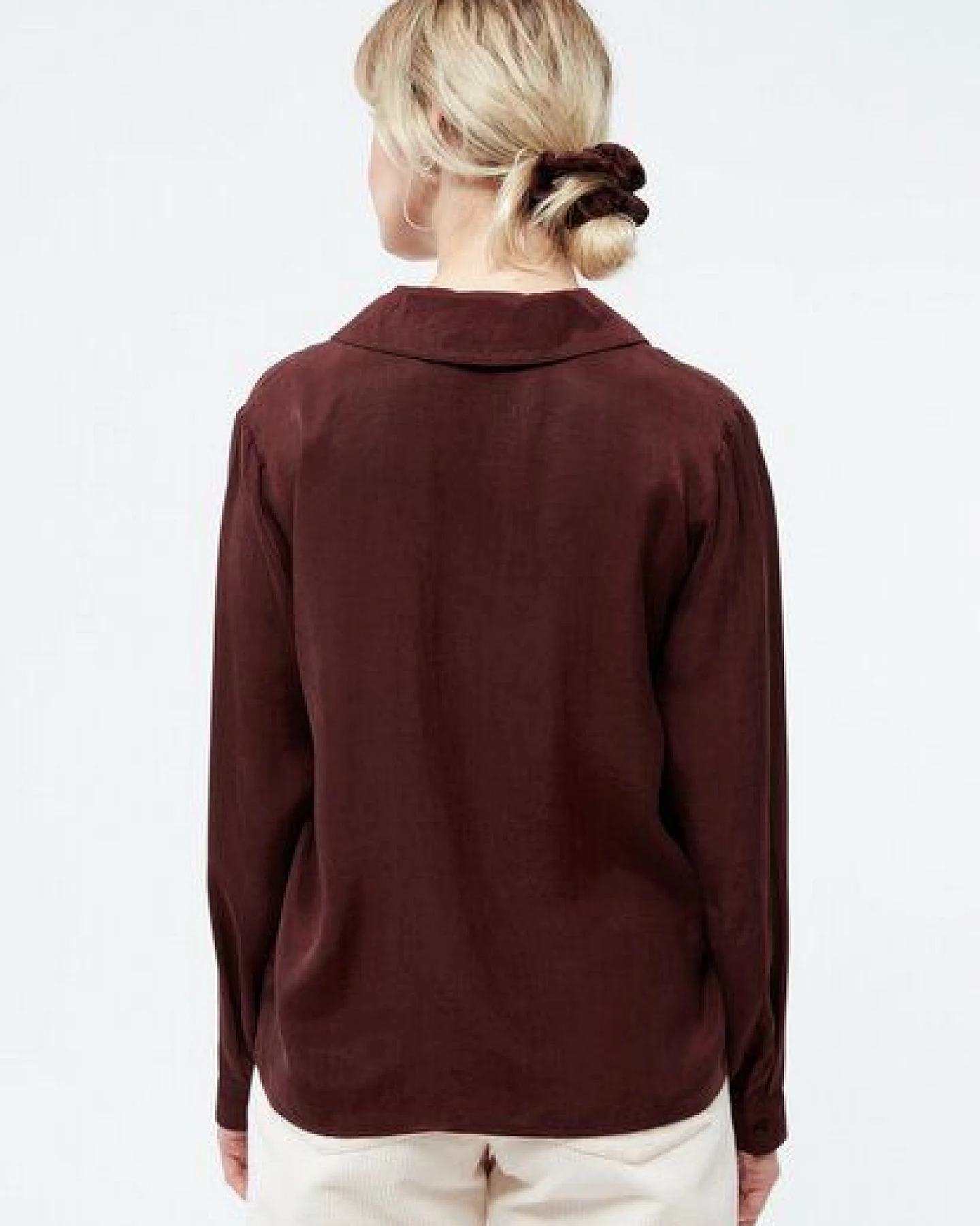 Givn Berlin Bluse GBZORA aus TENCEL mit Reverskragen – Ansicht 3