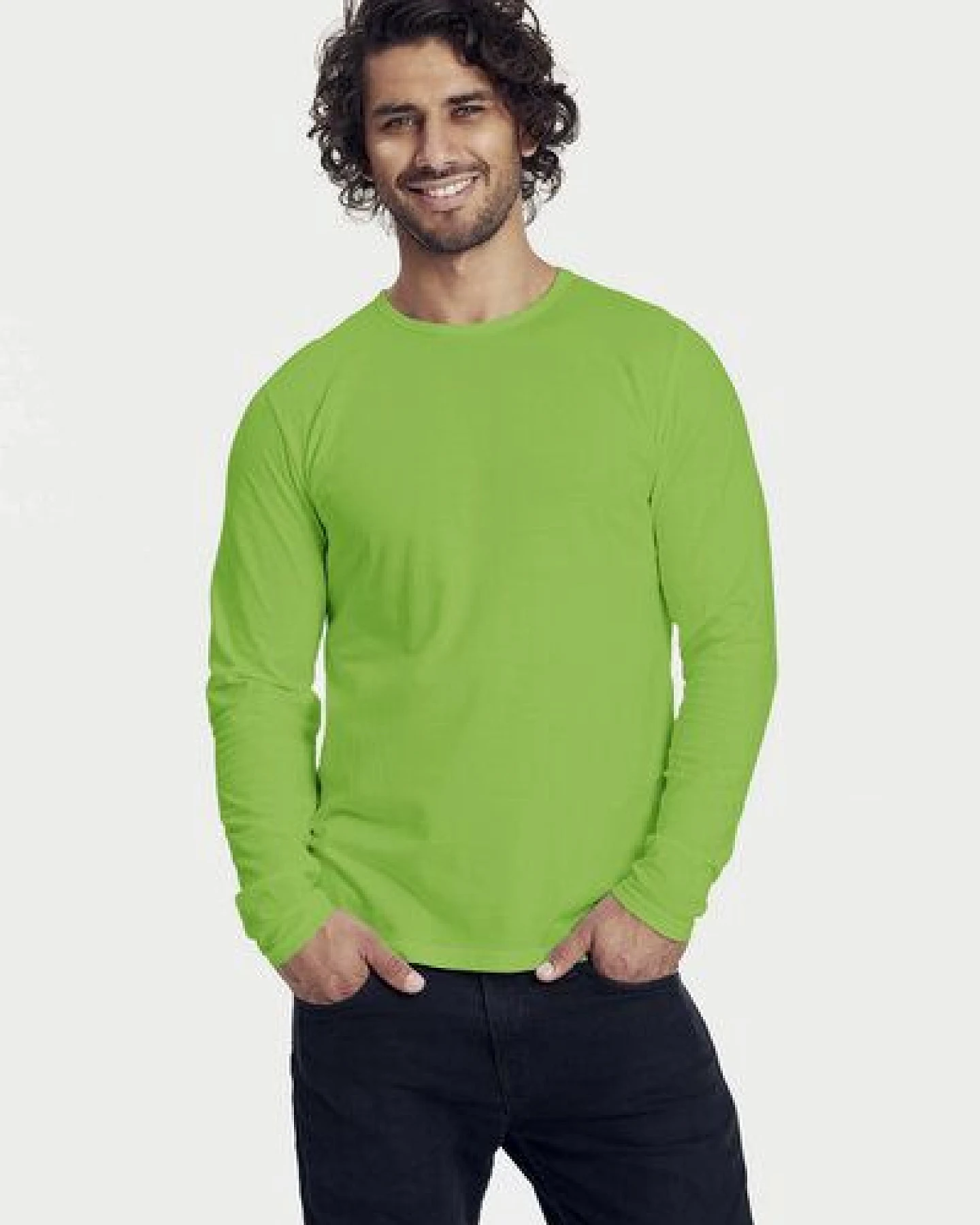 Neutral® - 3FREUNDE Männer Longsleeve – Ansicht 4