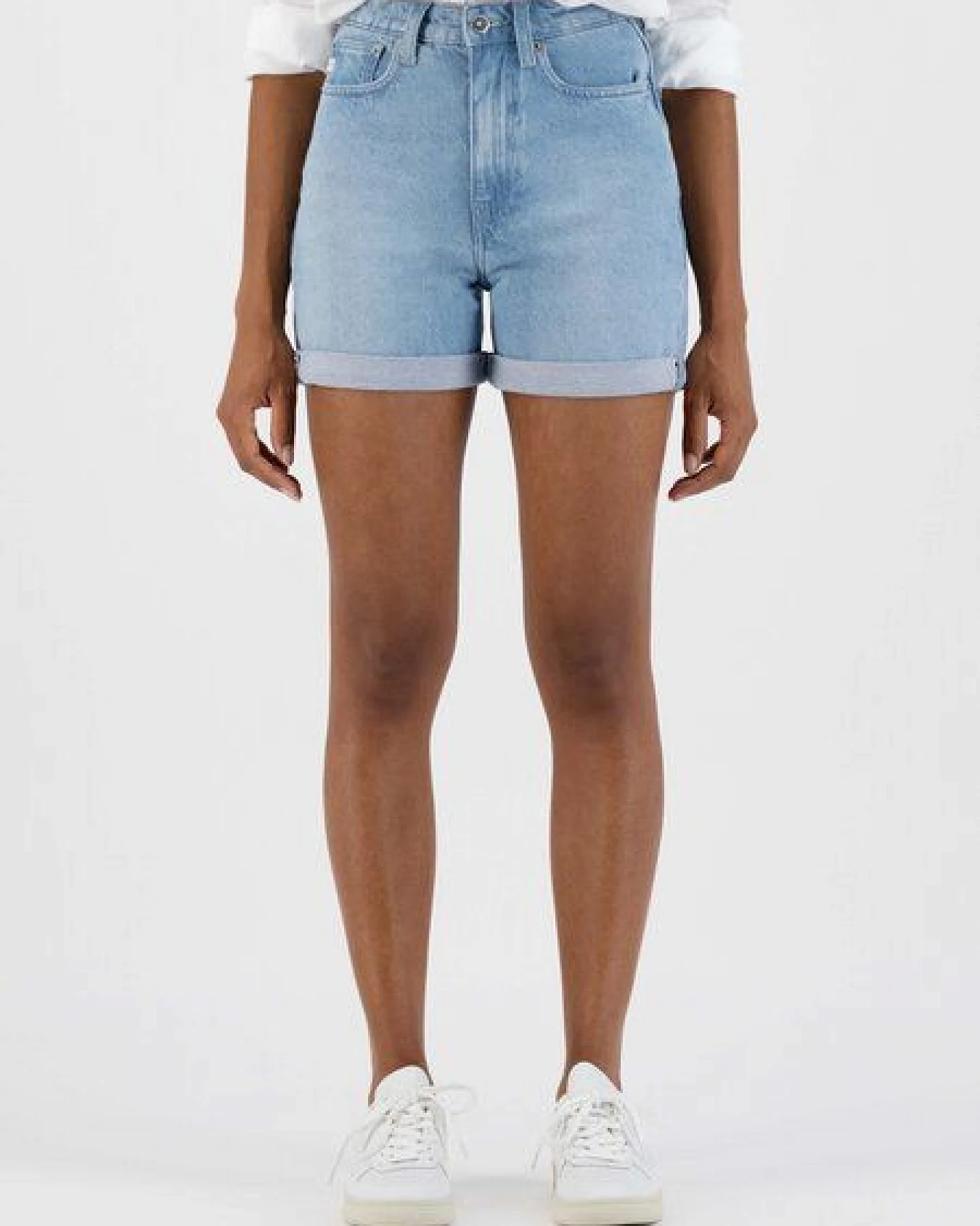 MUD Jeans Damen Jeansshorts - Marilyn - aus Bio-Baumwolle – Ansicht 2