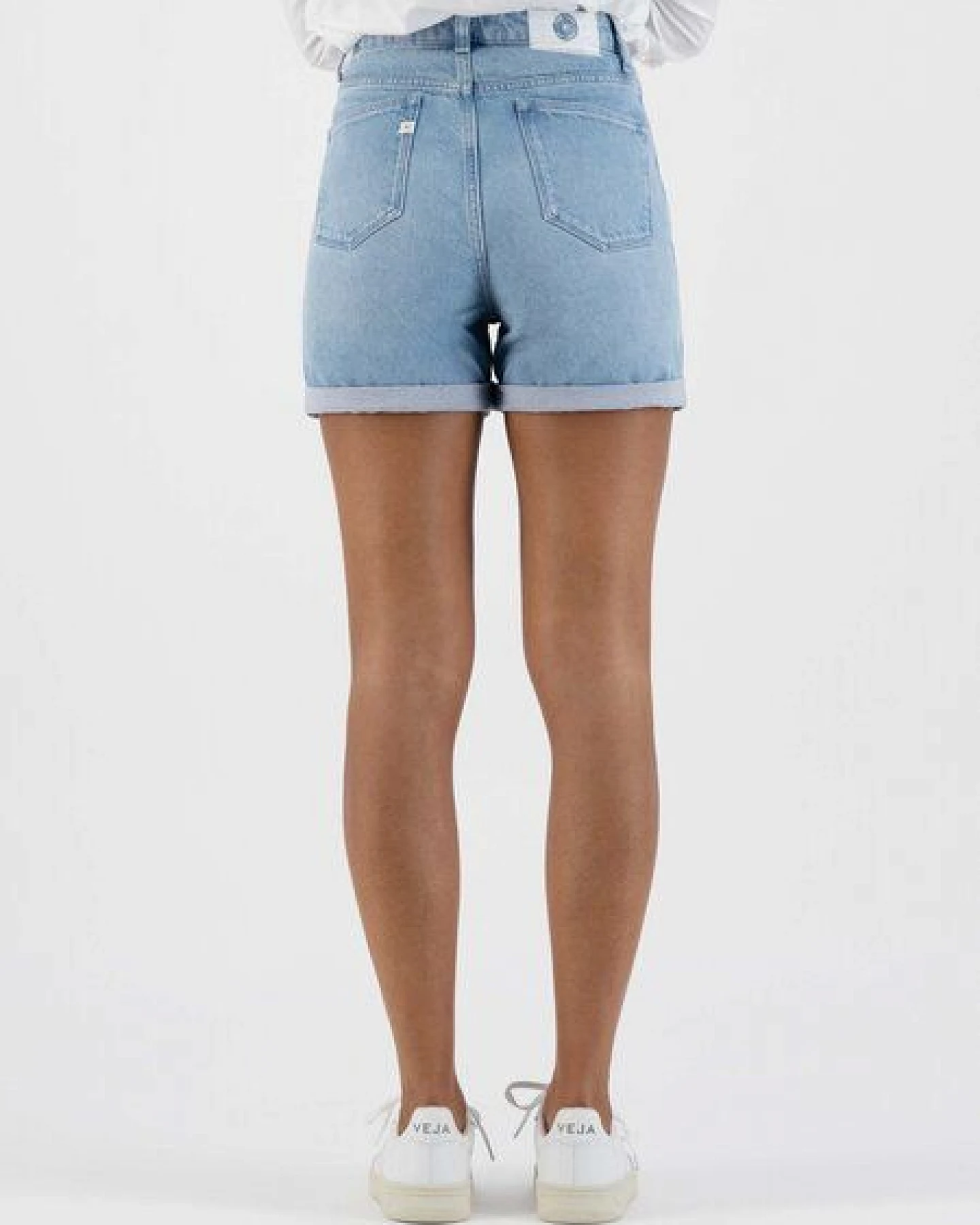 MUD Jeans Damen Jeansshorts - Marilyn - aus Bio-Baumwolle – Ansicht 4