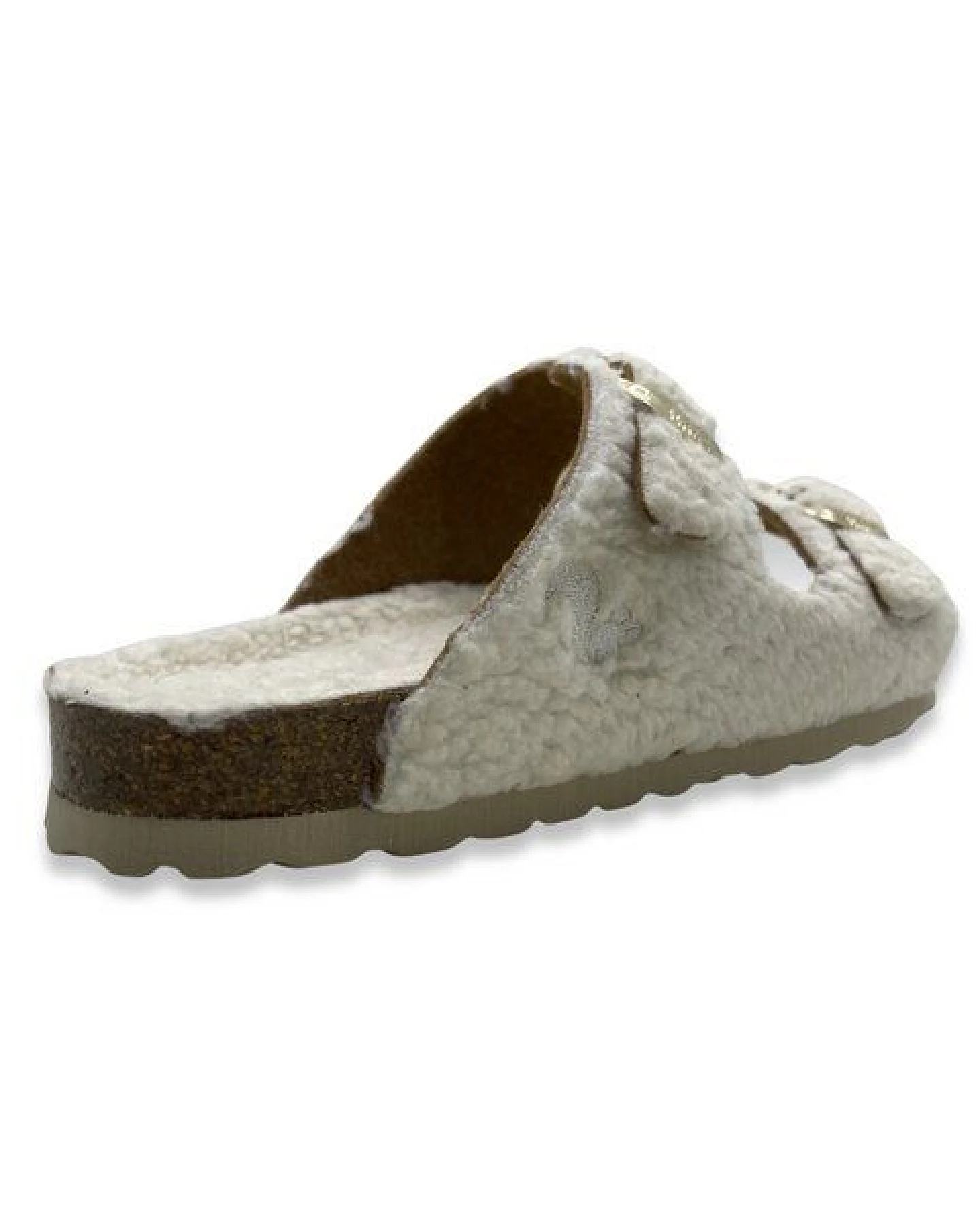Vegane "thies ® Eco Teddy Sandale" aus rec. PET & Biobaumwolle – Ansicht 3