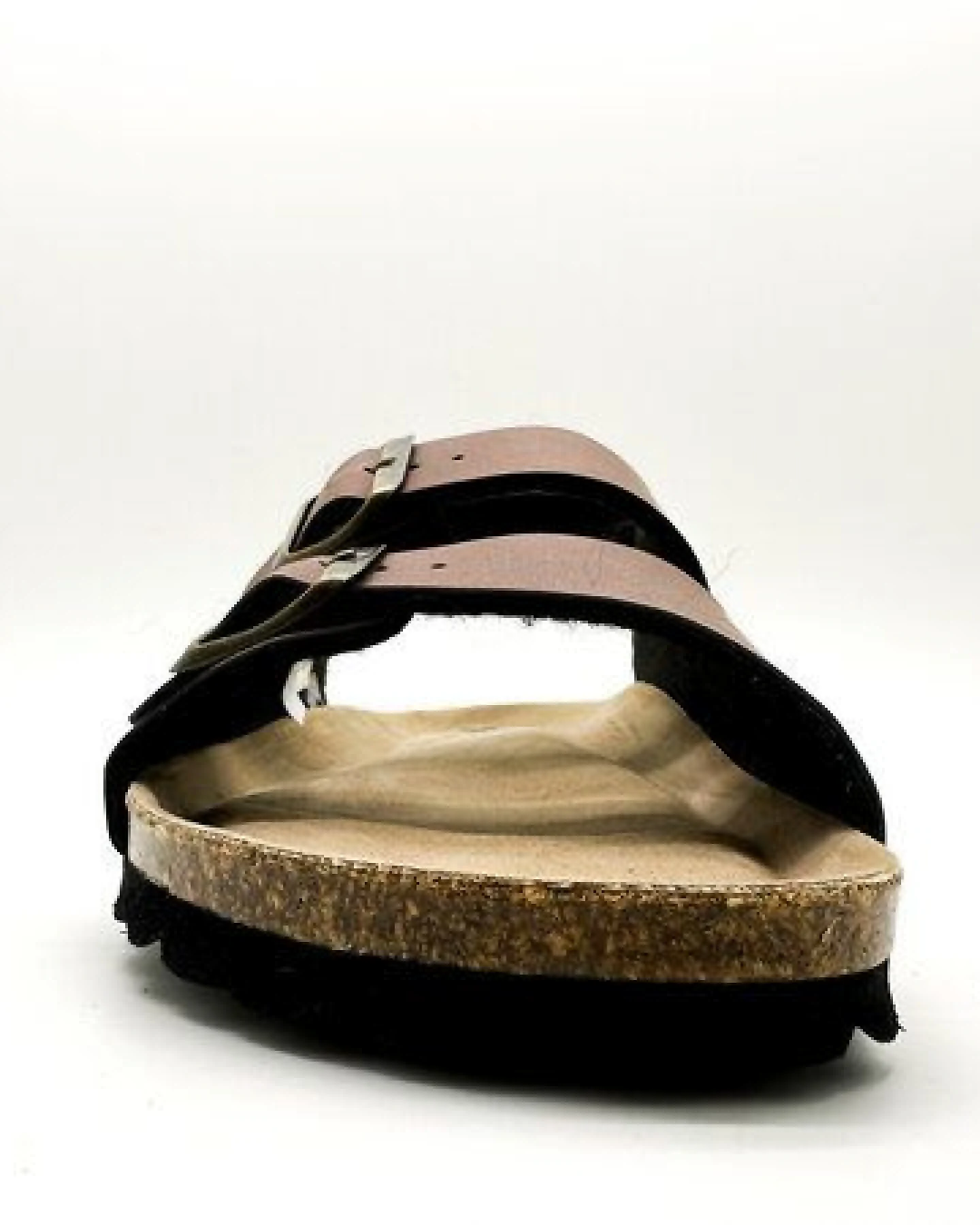 Vegane thies ® Eco Bio Backstrap Sandale aus rec. PET mit Kork-Tieffussbett – Ansicht 4