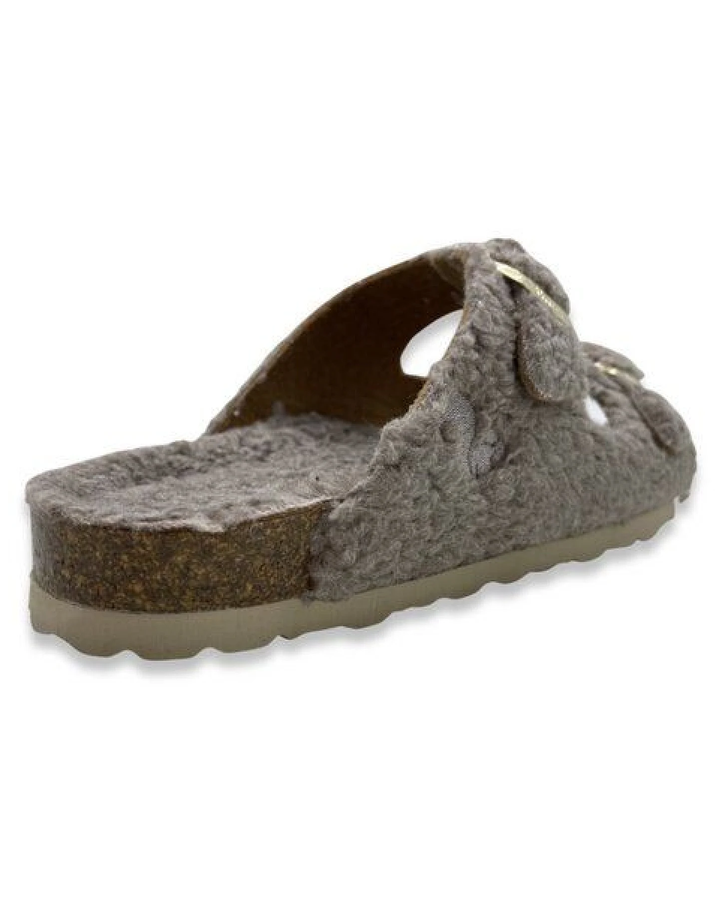 Vegane "thies ® Eco Teddy Sandale" aus rec. PET & Biobaumwolle – Ansicht 3