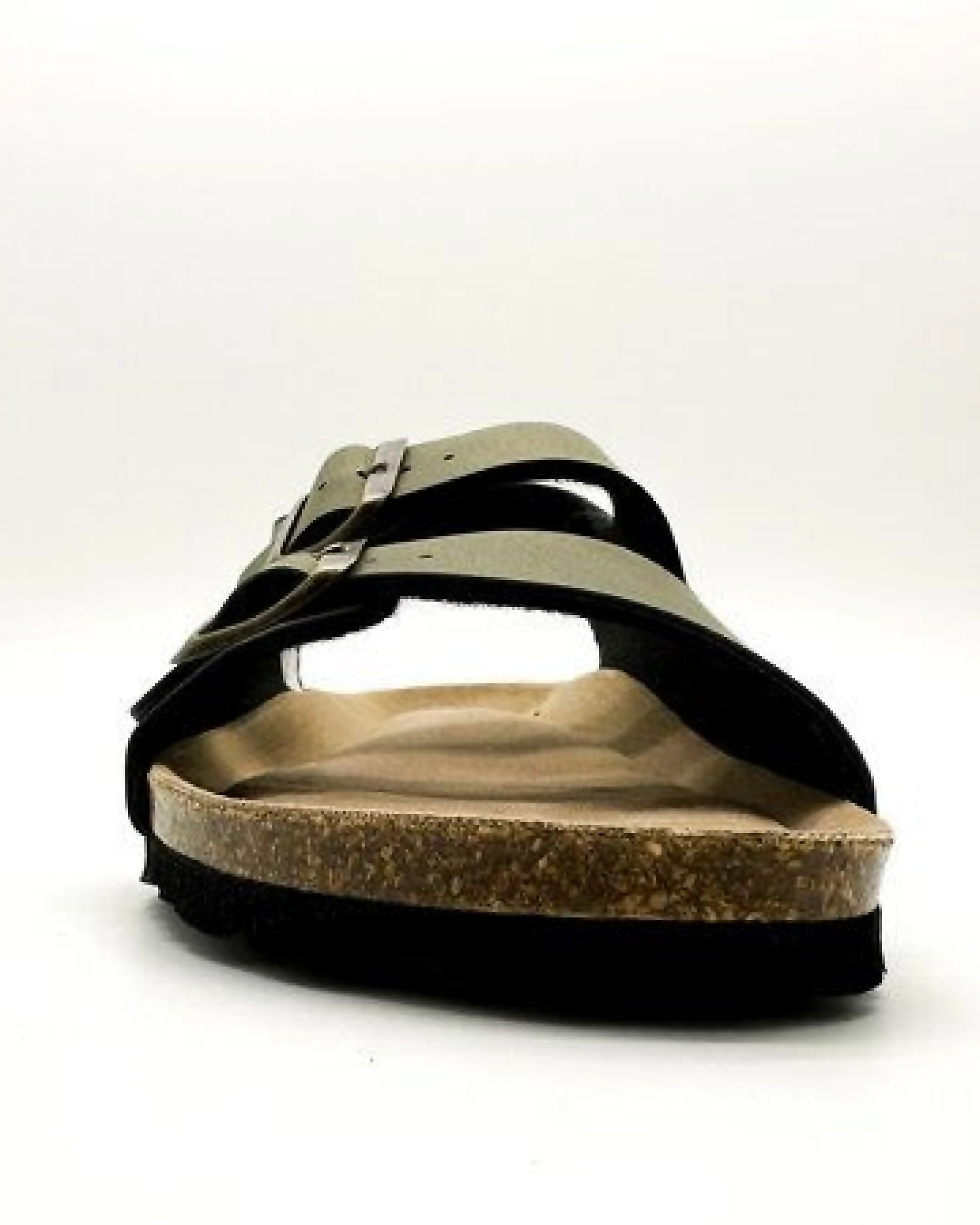 Vegane thies ® Eco Bio Backstrap Sandale aus rec. PET mit Kork-Tieffussbett – Ansicht 4