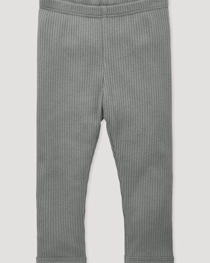 hessnatur Baby Hose aus Bio-Baumwolle mit Bio-Merinowolle - blau - Größe 50/56