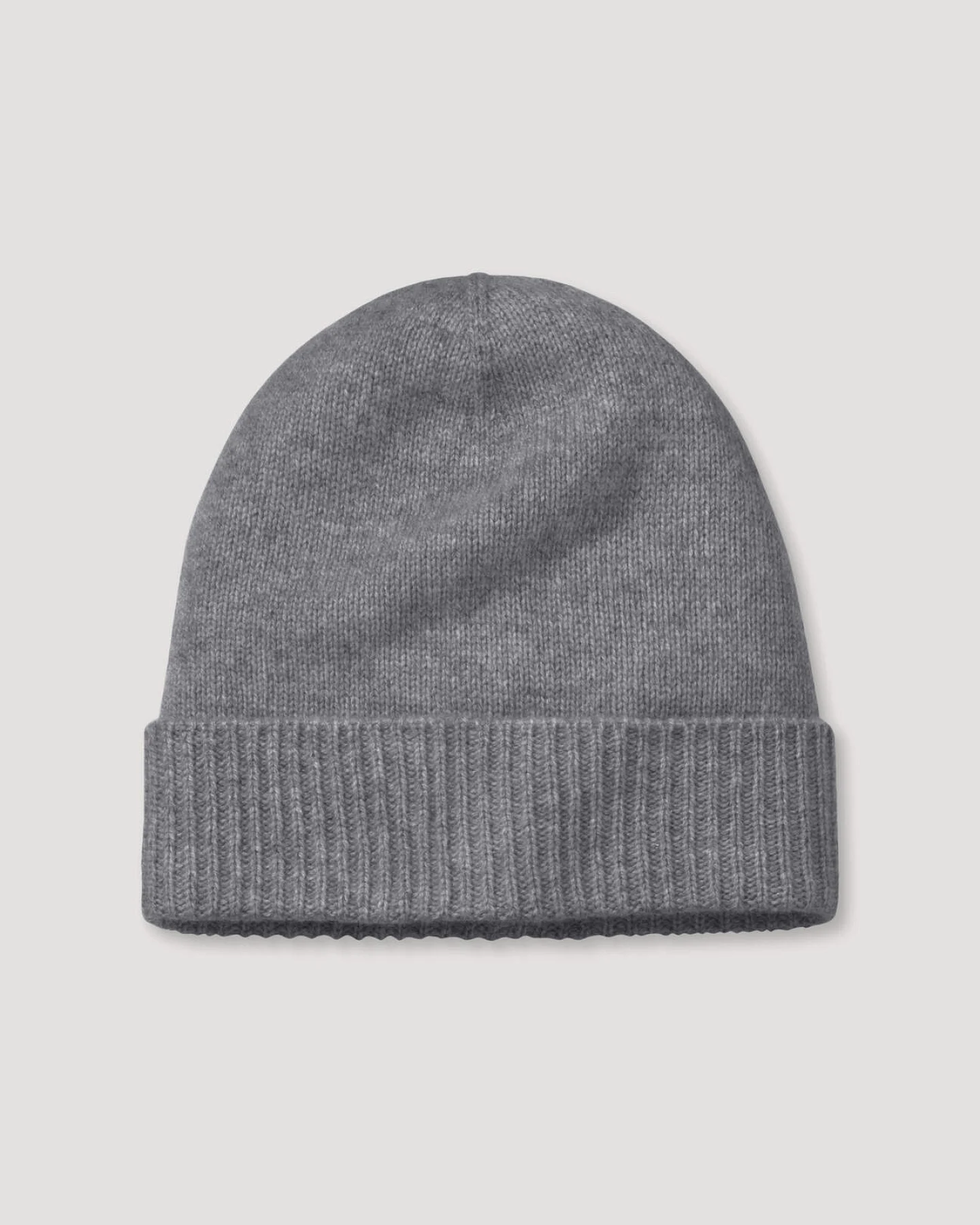 hessnatur Damen Mütze BETTER RECYCLING aus Cashmere - grau - Größe One Size – Ansicht 2
