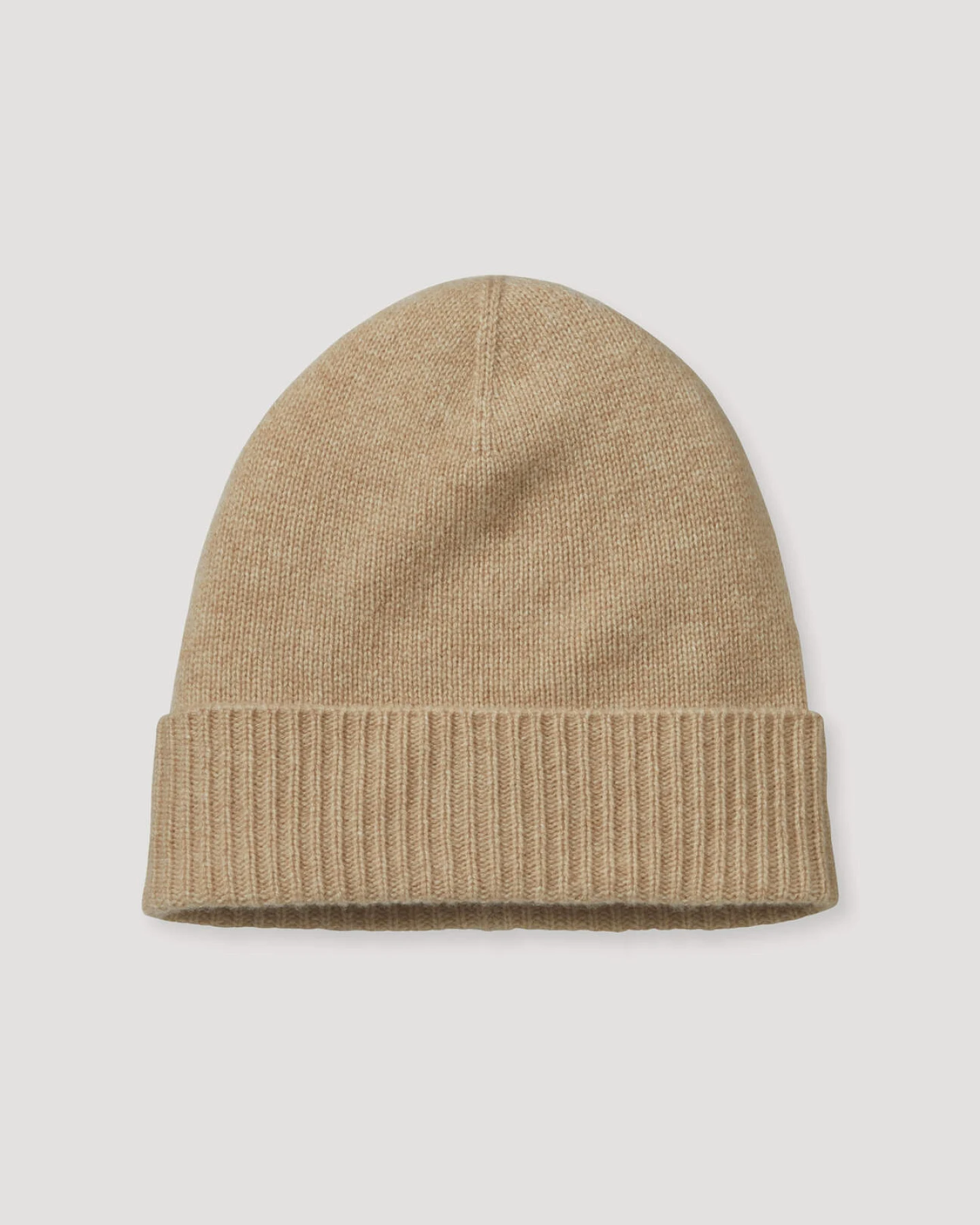 hessnatur Damen Mütze BETTER RECYCLING aus Cashmere - beige - Größe One Size – Ansicht 2
