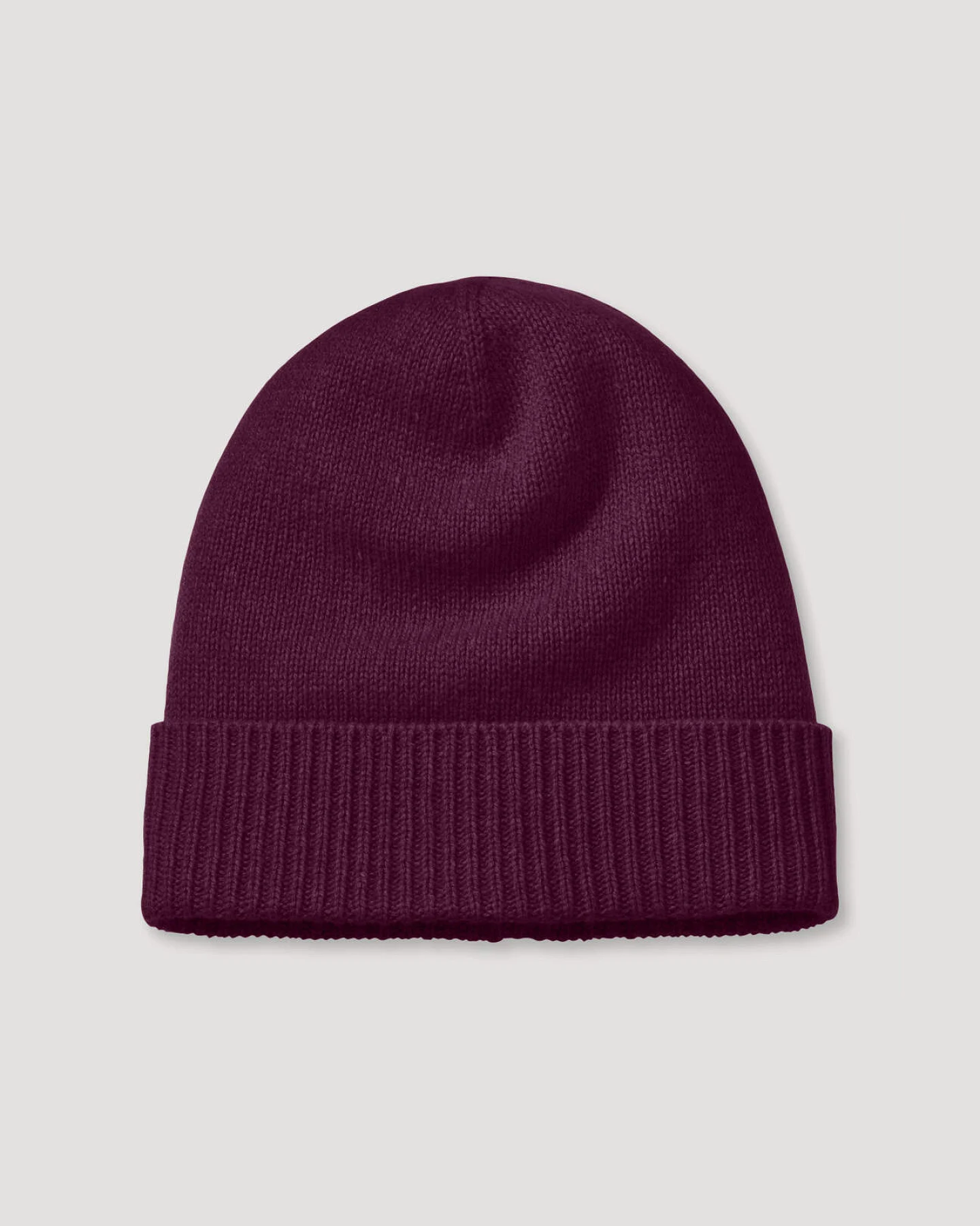 hessnatur Damen Mütze BETTER RECYCLING aus Cashmere - rot - Größe One Size – Ansicht 2