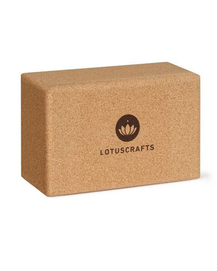 Lotuscrafts Yogablock Kork Supra Grip - ökologisch hergestellt (Standard)