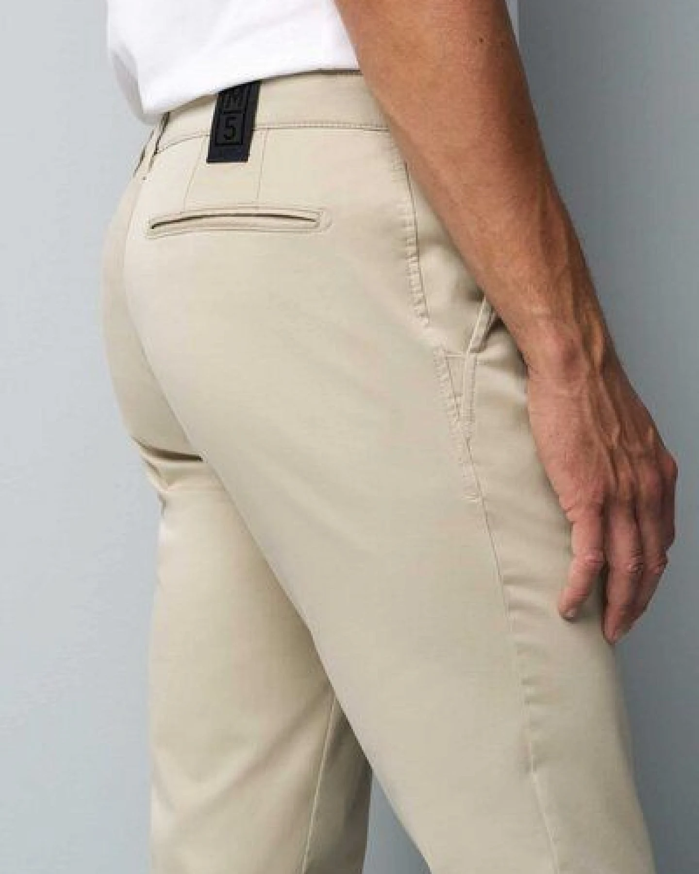 M 5 BY MEYER Ultraleichte Sommer Baumwollchino – Ansicht 4