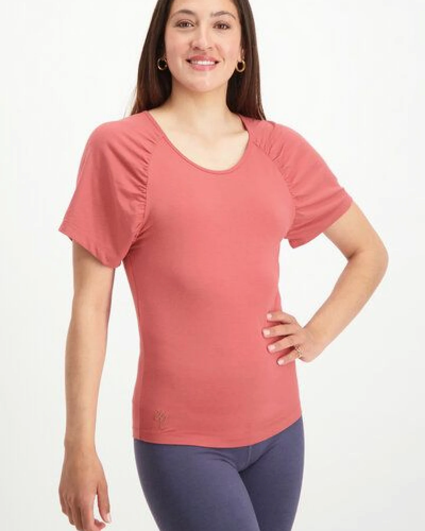 Urban Goddess Yoga Shirt Chandra – Bambus und Bio-Baumwolle – Ansicht 3