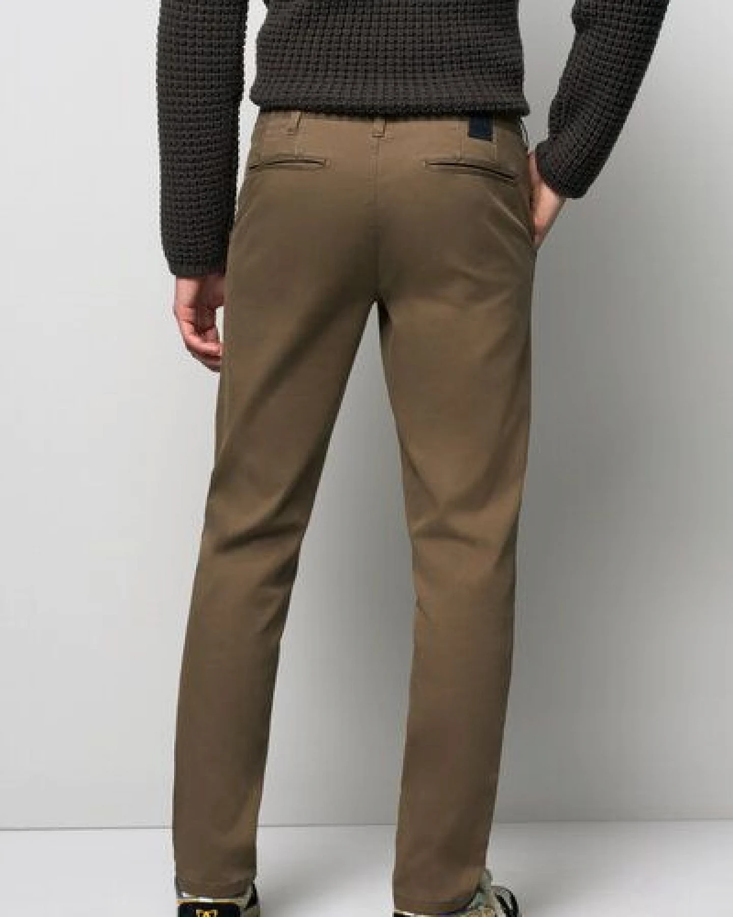 M 5 BY MEYER MIKROSTRUKTUR SUPER-STRETCH CHINO – Ansicht 3