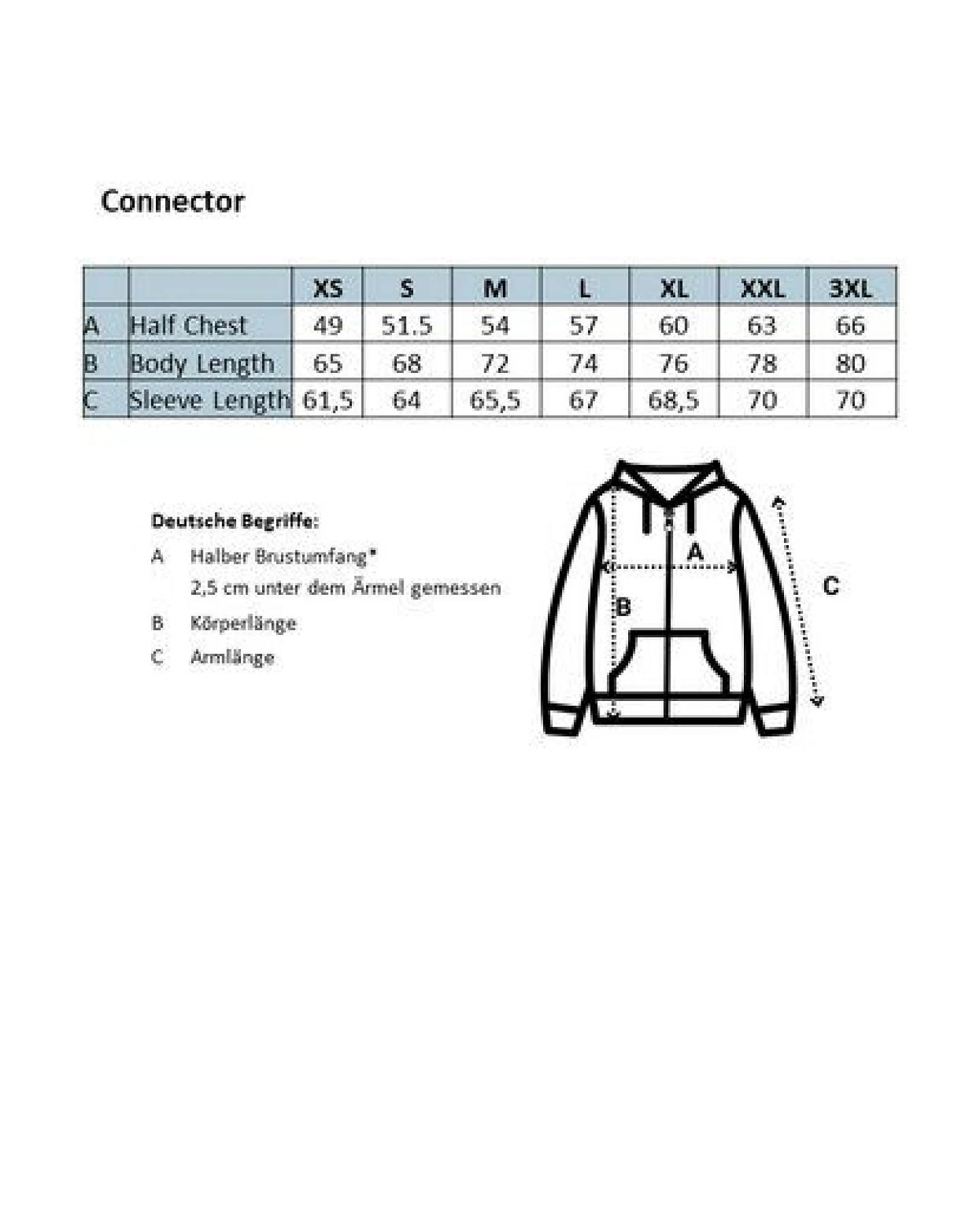 TORLAND Basic Zip-Hoodie CONNECTOR – Ansicht 4