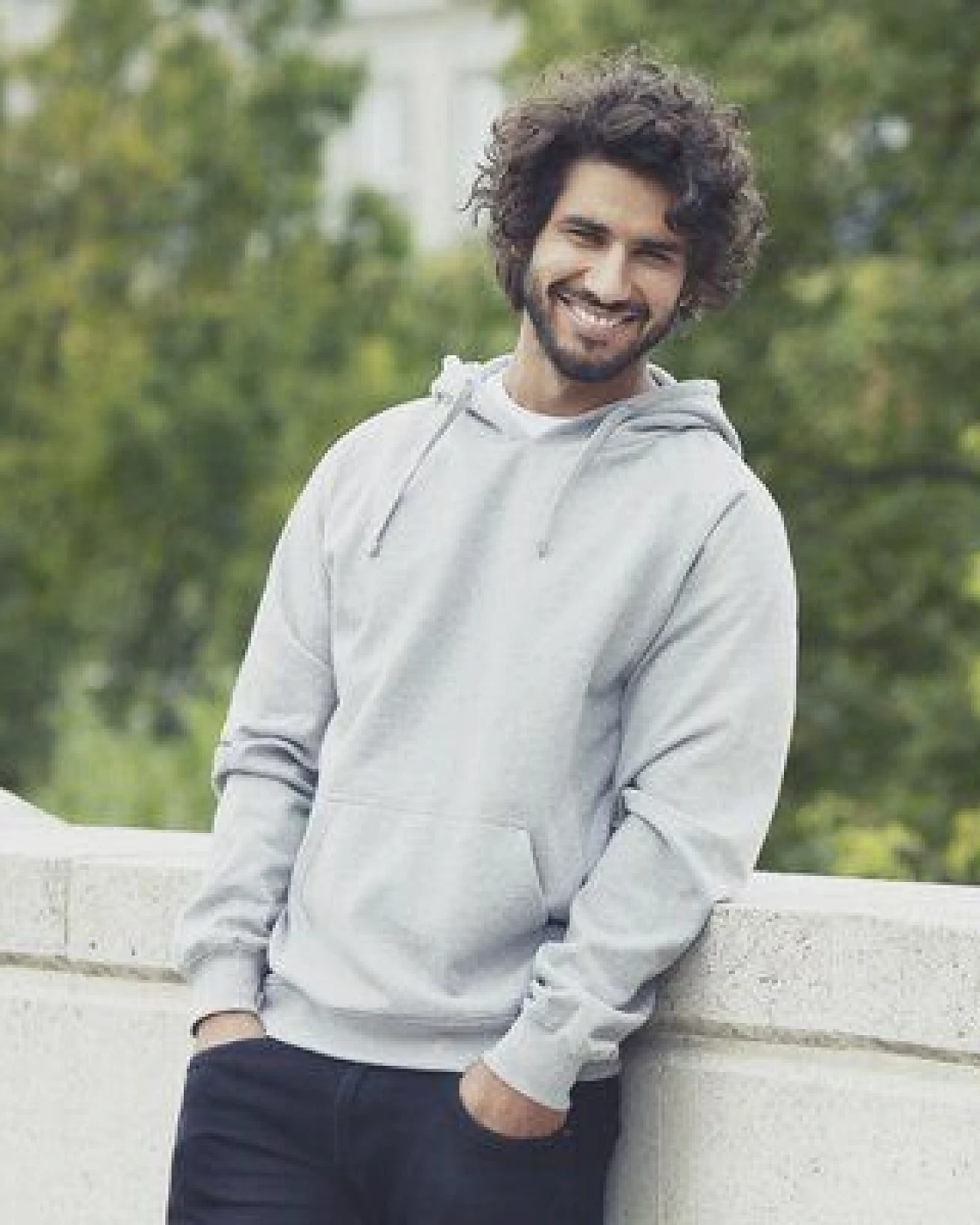 Neutral® - 3FREUNDE Männer Hoodie – Ansicht 2