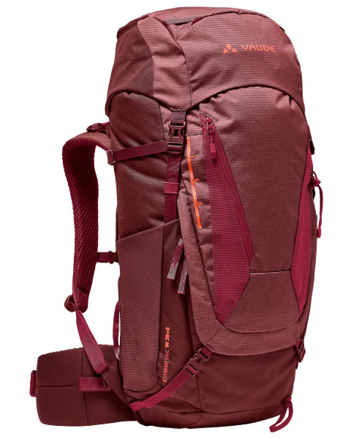 Vaude - Women's Asymmetric 38+8 - Tourenrucksack rot