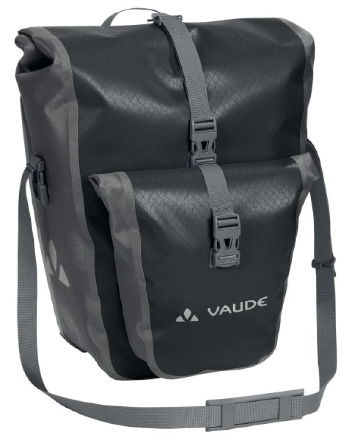 Vaude - Aqua Back Plus Single - Gepäckträgertasche Gr 25,5 l grau/schwarz