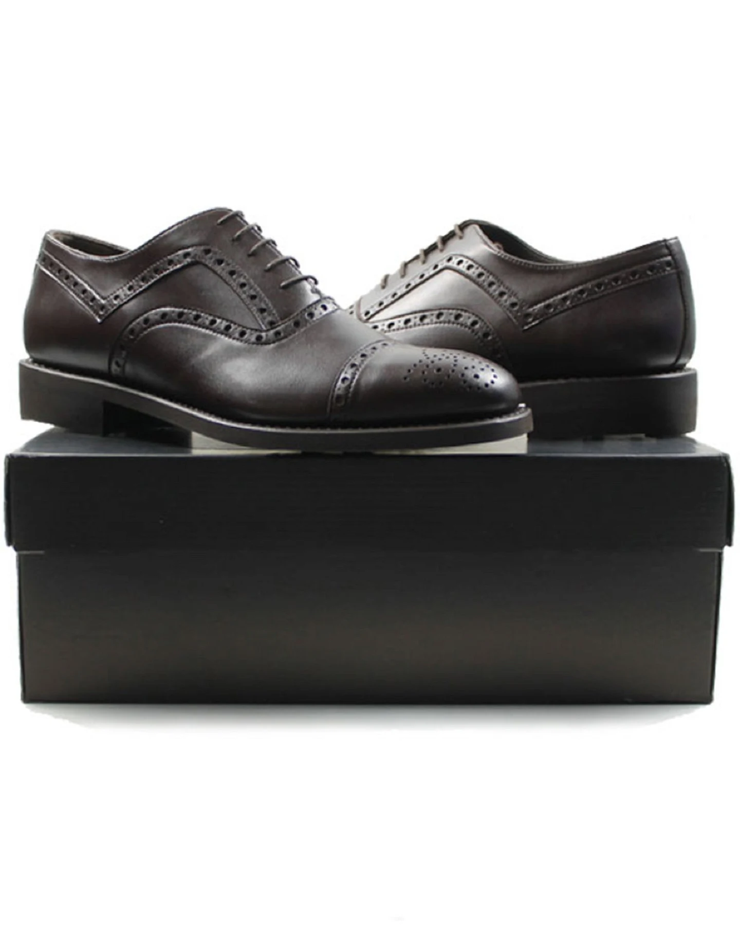 Will's Vegan Store Herren vegan Budapester Goodyear Welt Dunkelbraun – Ansicht 2