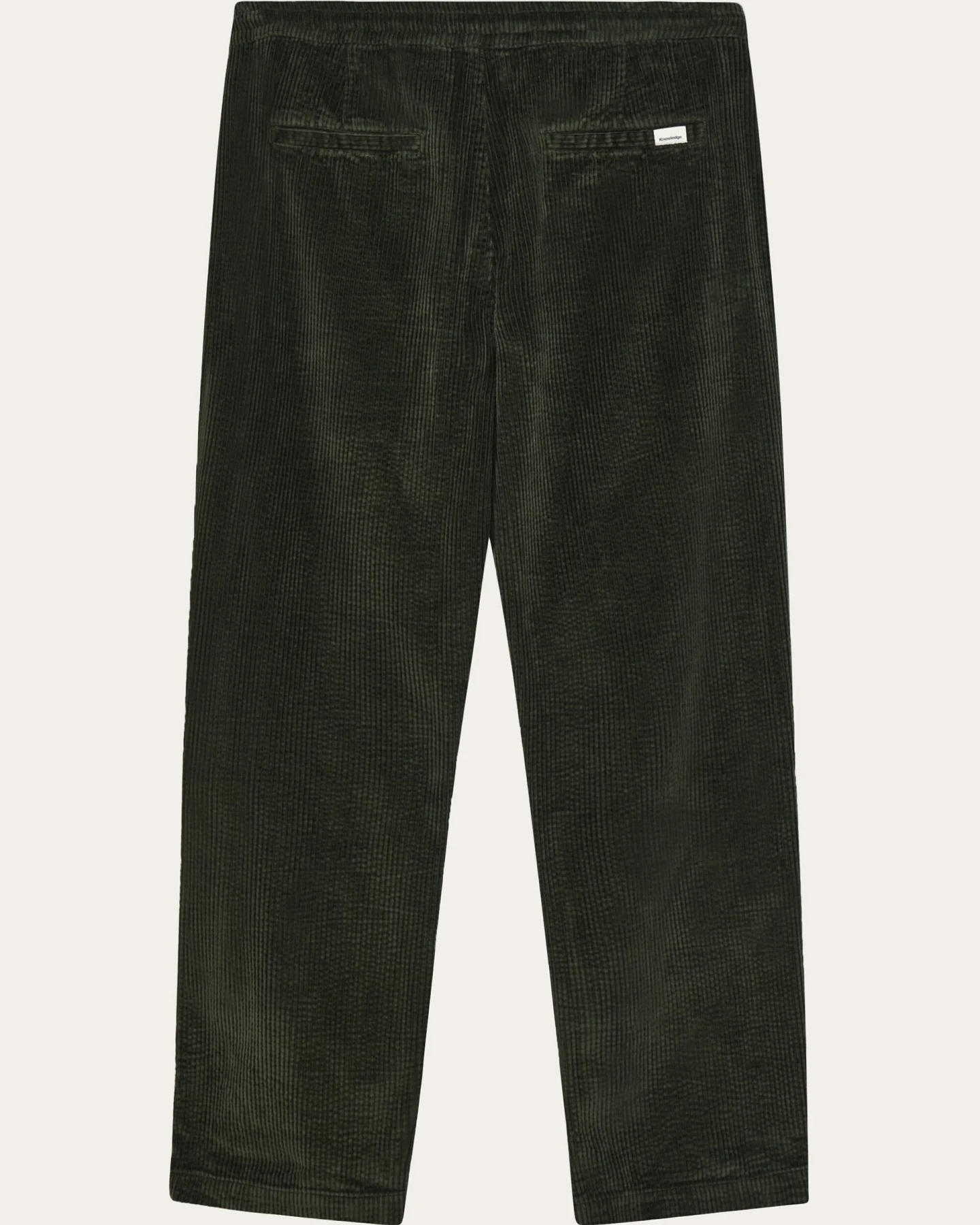 KnowledgeCotton Apparel Herren vegan Hose Fig Comfort Aus Cord Forest Night – Ansicht 2