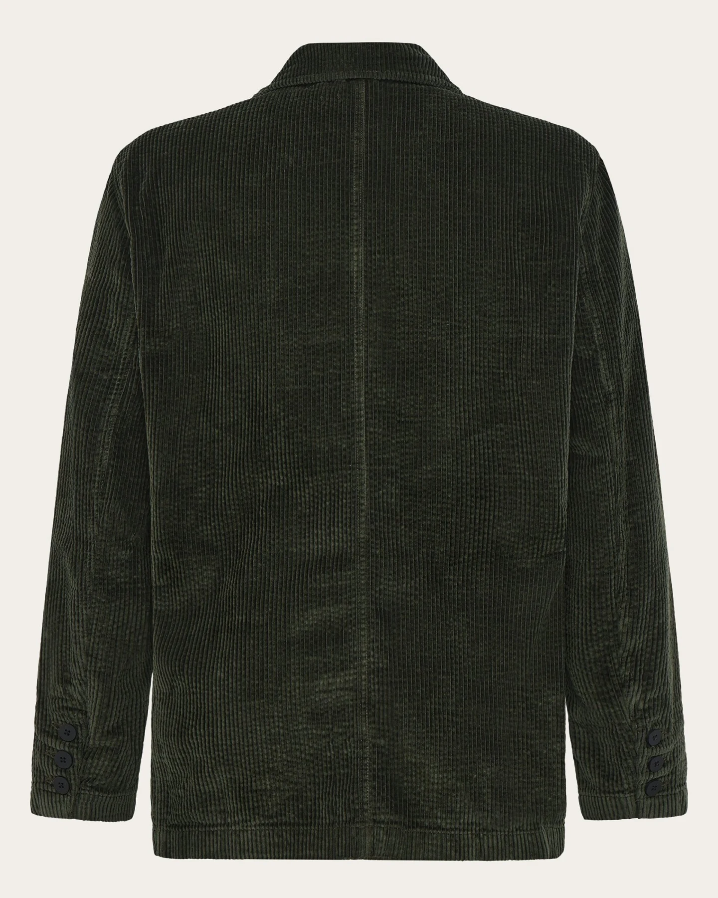 KnowledgeCotton Apparel Herren vegan Blazer Aus Cord Forest Night – Ansicht 2