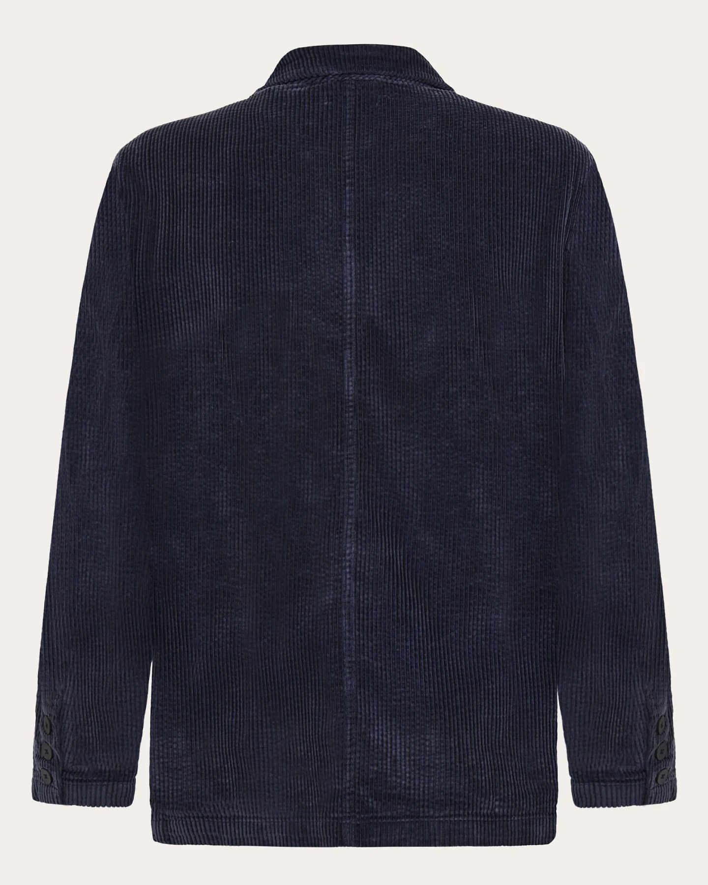 KnowledgeCotton Apparel Herren vegan Blazer Aus Cord Night Sky – Ansicht 2